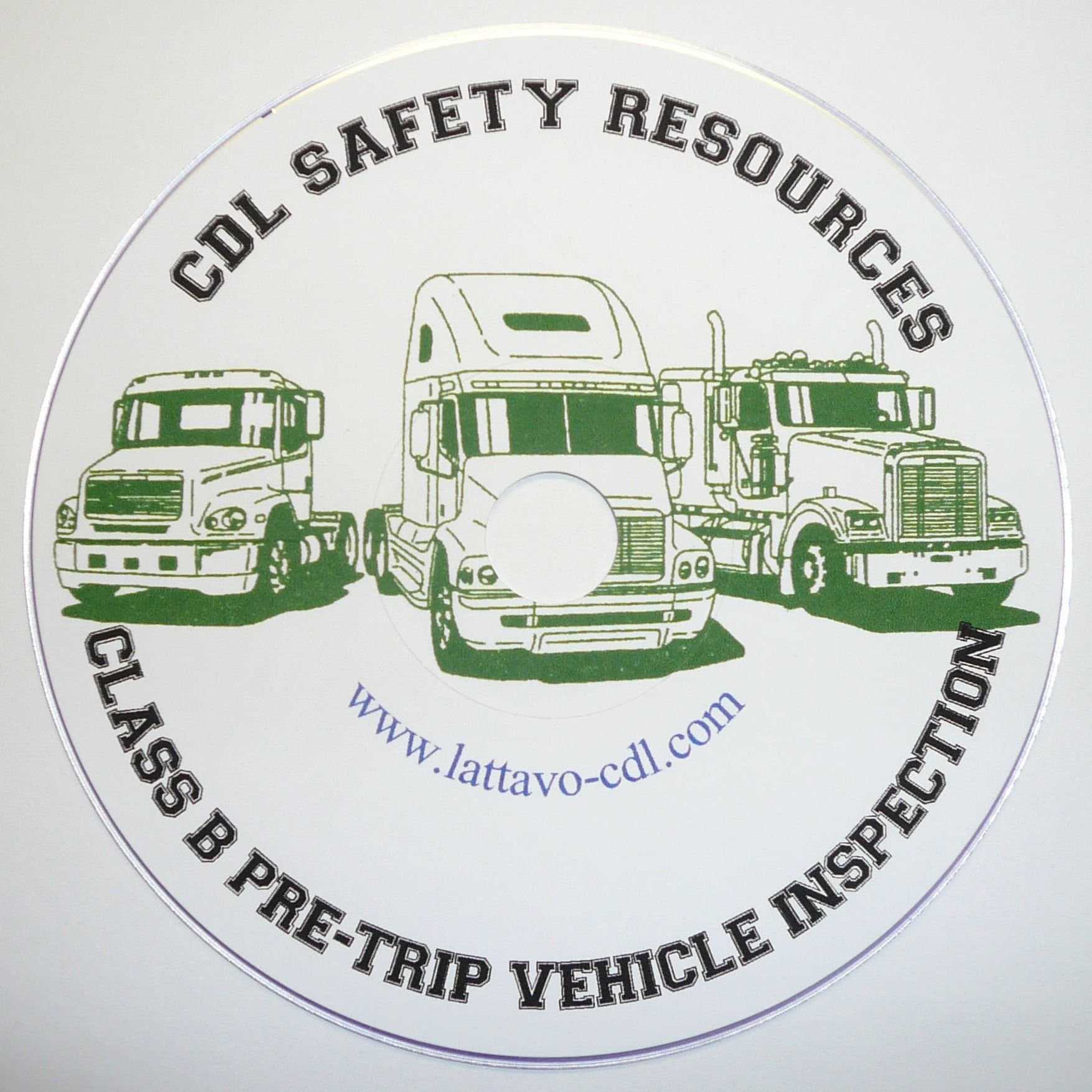 CDL: Class B Pre-Trip Vehicle Inspection Test DVD