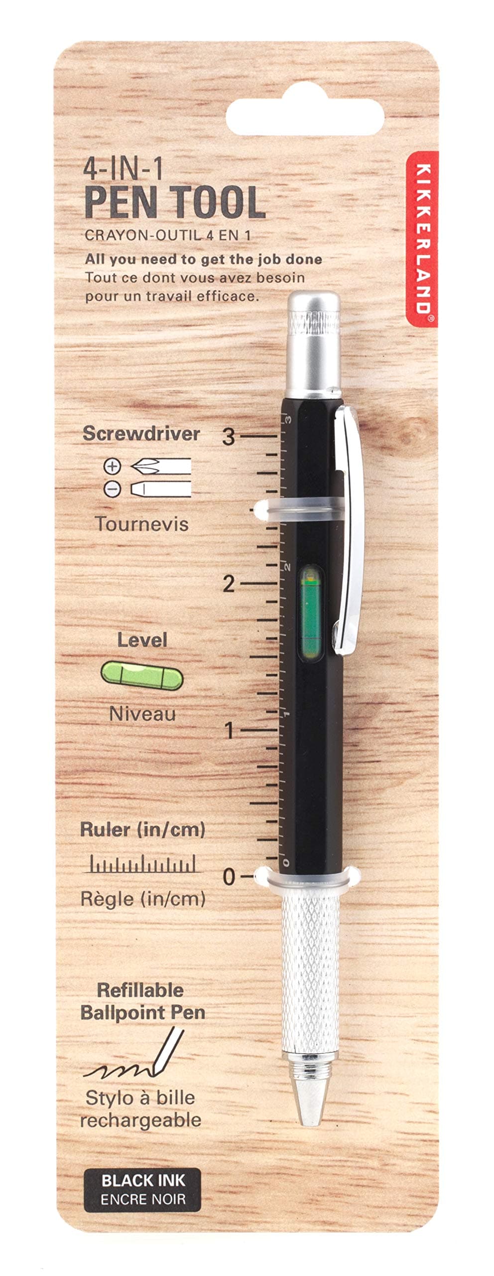 Kikkerland 4-In-1 Pen Tool (4342)