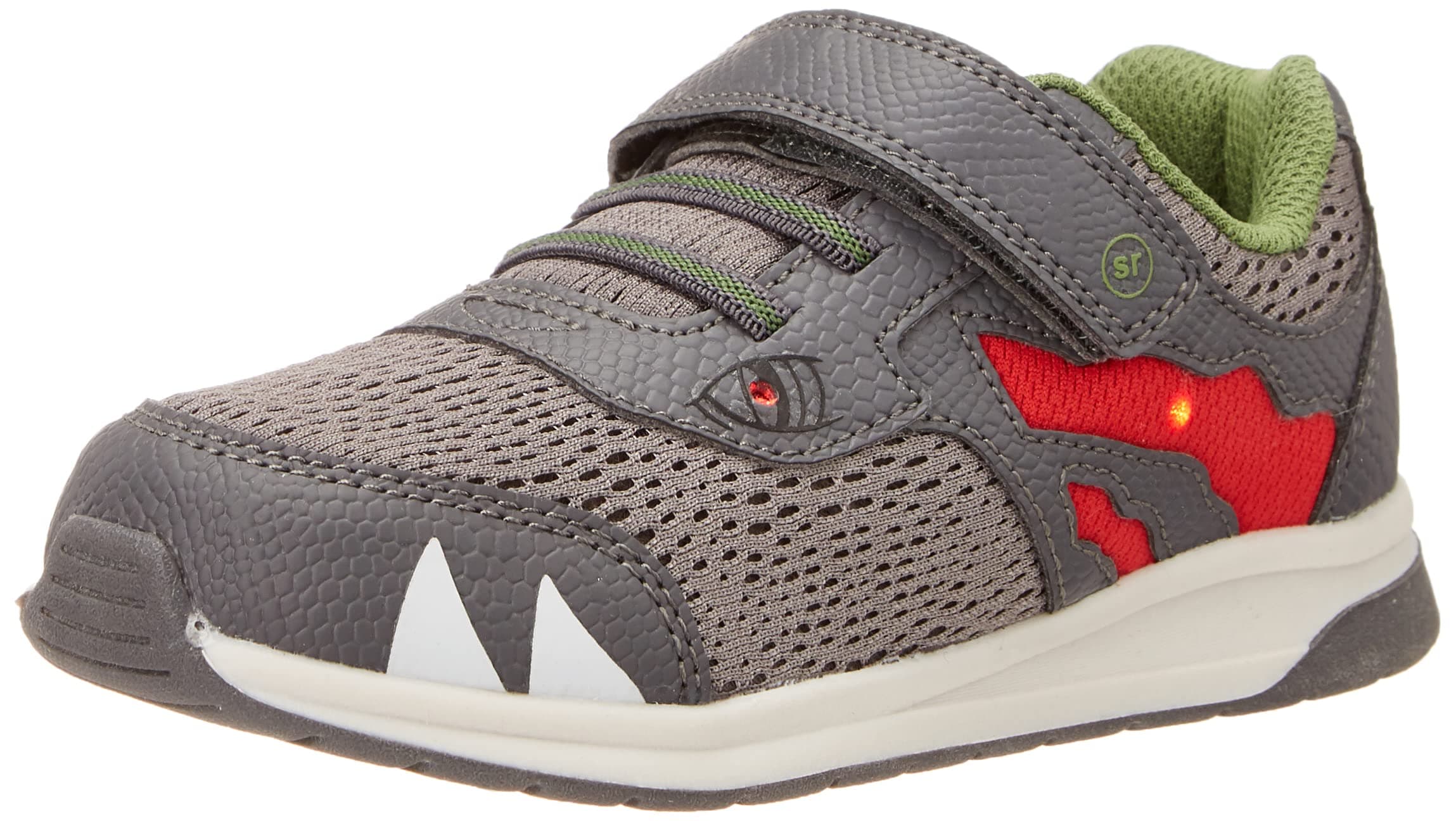 Stride RiteUnisex-Child Sr Lighted Dinosaur Sneaker