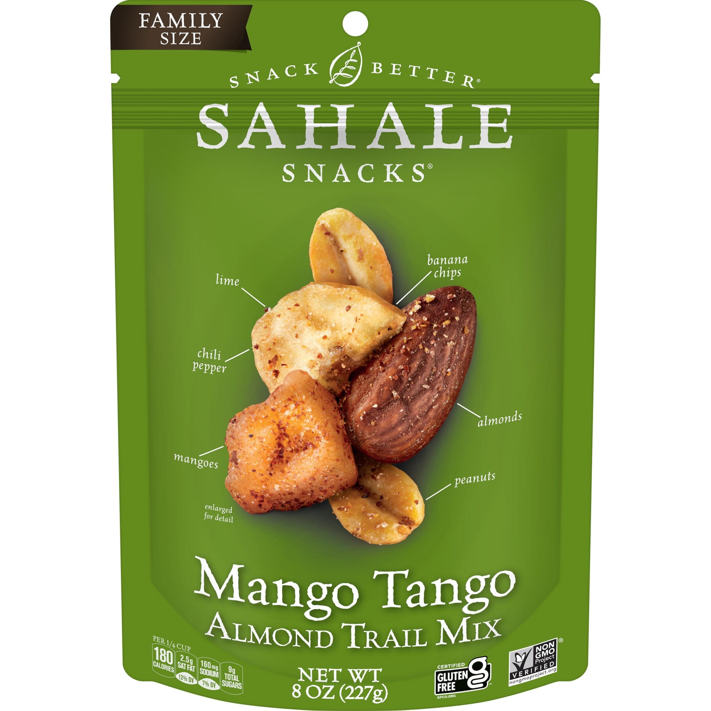 Sahale Snacks Nut Blends Almond Mix, Mango Tango, 8 Ounce