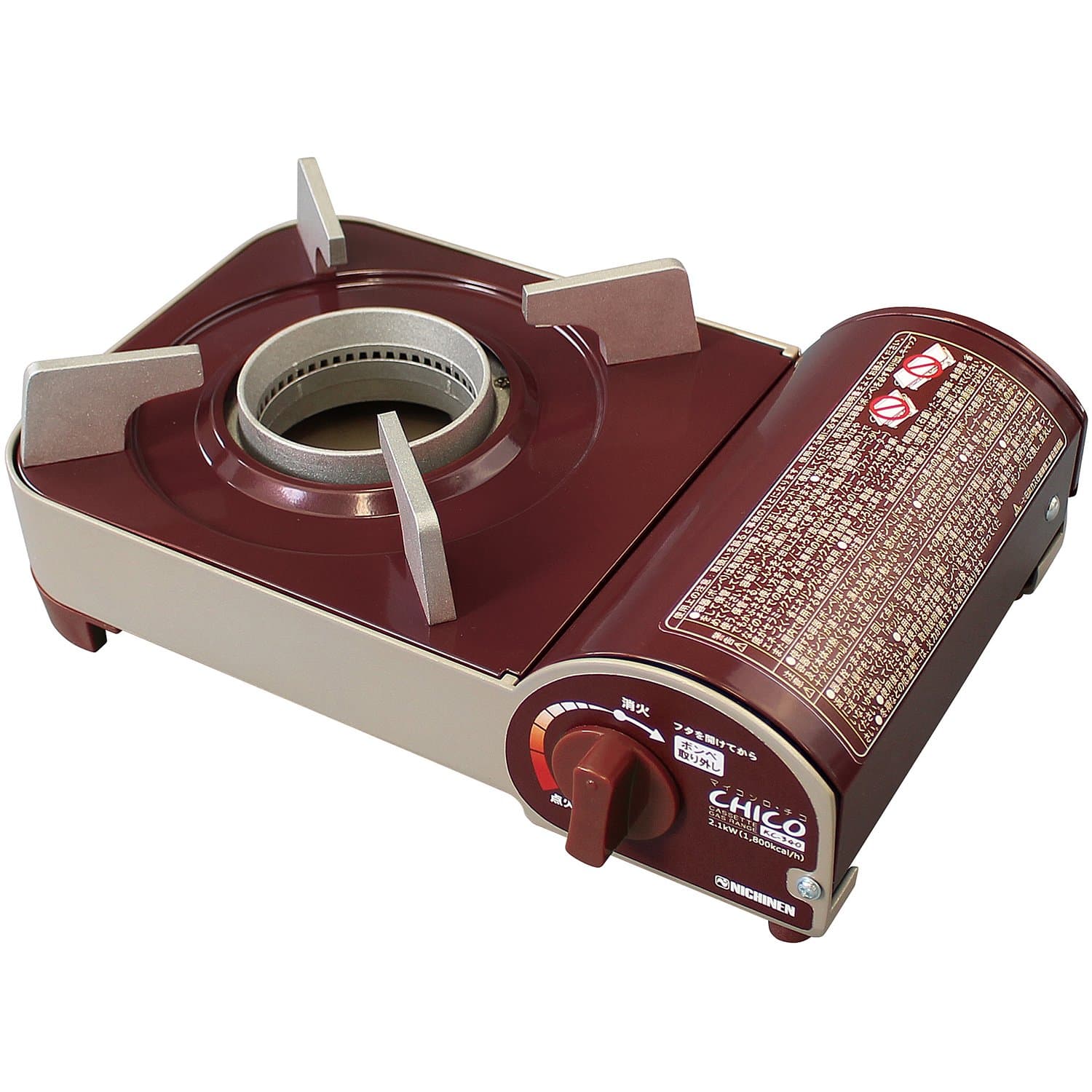 NITINEN Cassette Stove"My KONRO · CHIKO" Non-Leverage System KC-340