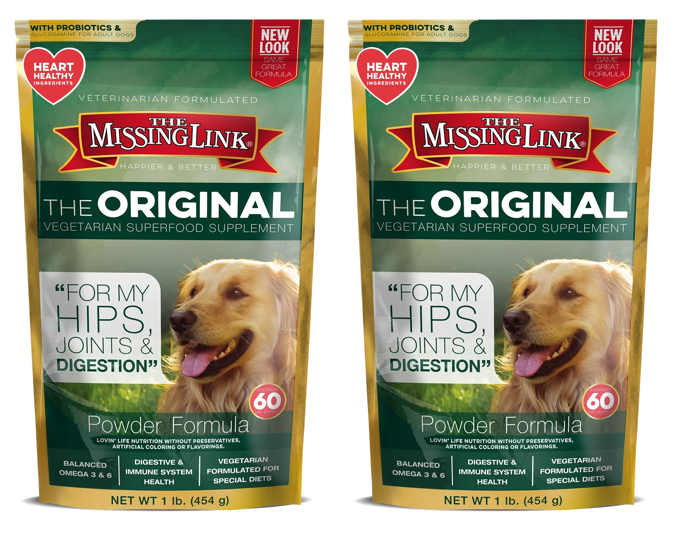 The Missing Link Well Blend Plus Joint Support - 1 Lb, Pack of 2