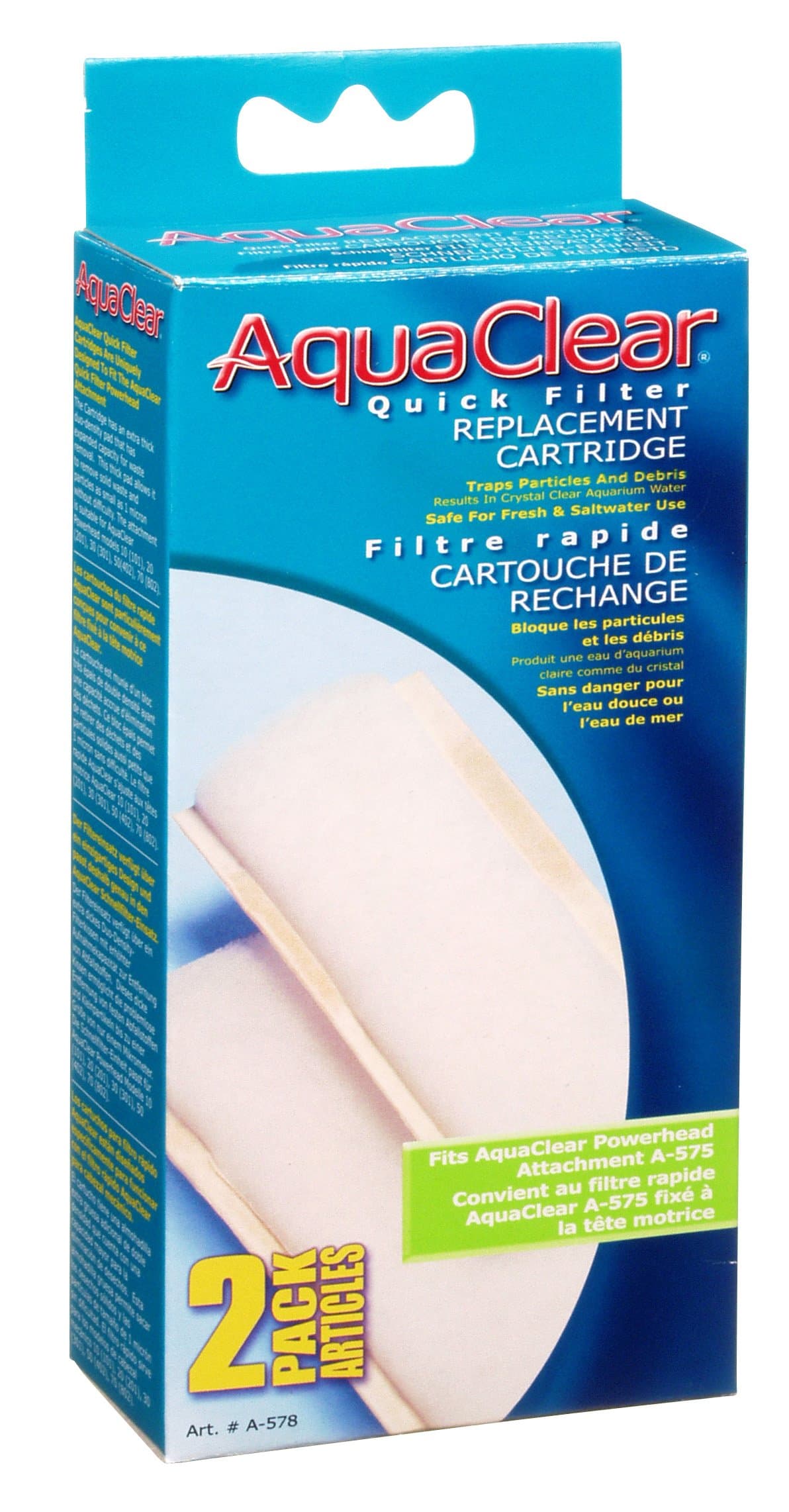 Hagen AquaClear 2 Pack Quick Filter Cartridge