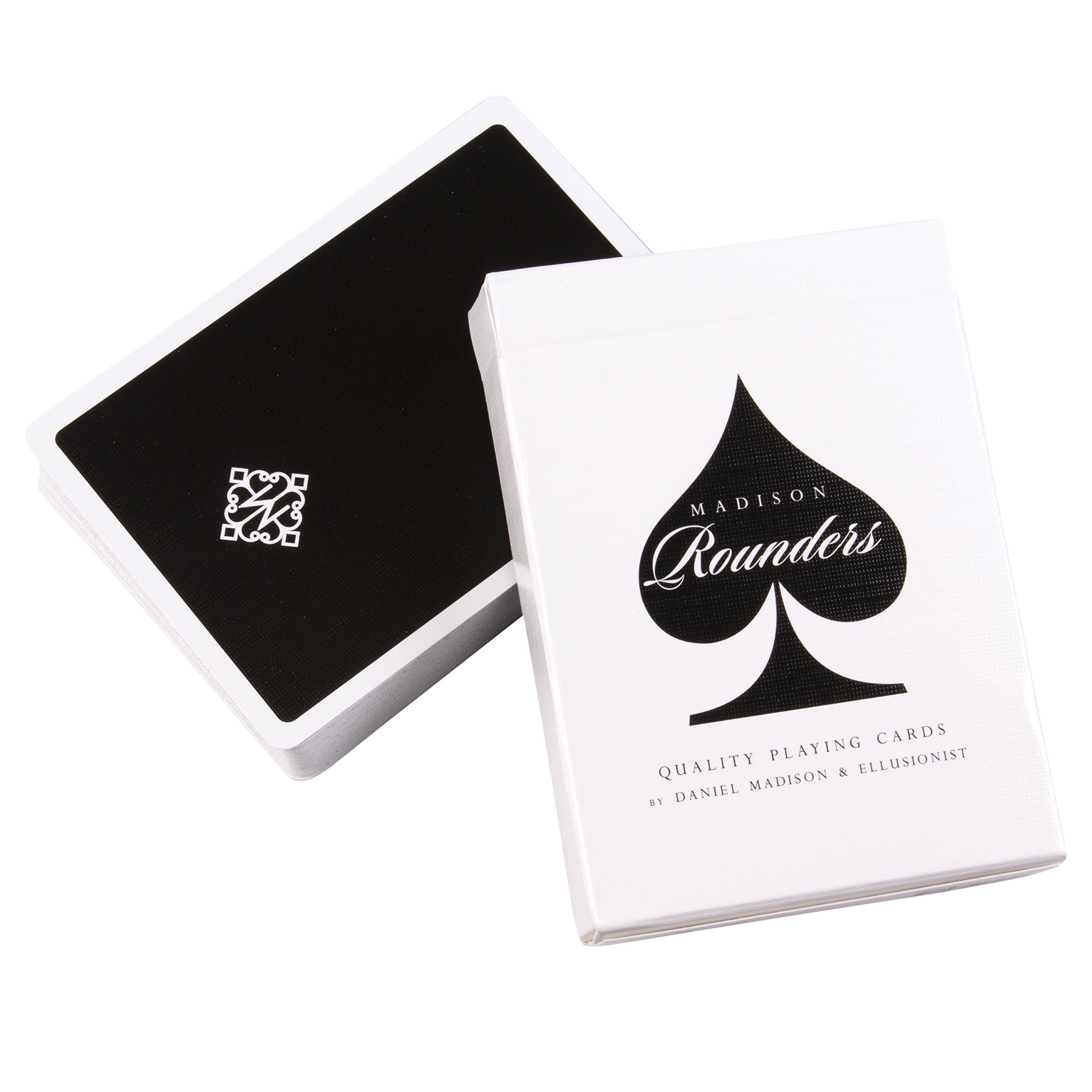 Madison Rounders Playing Cards Black