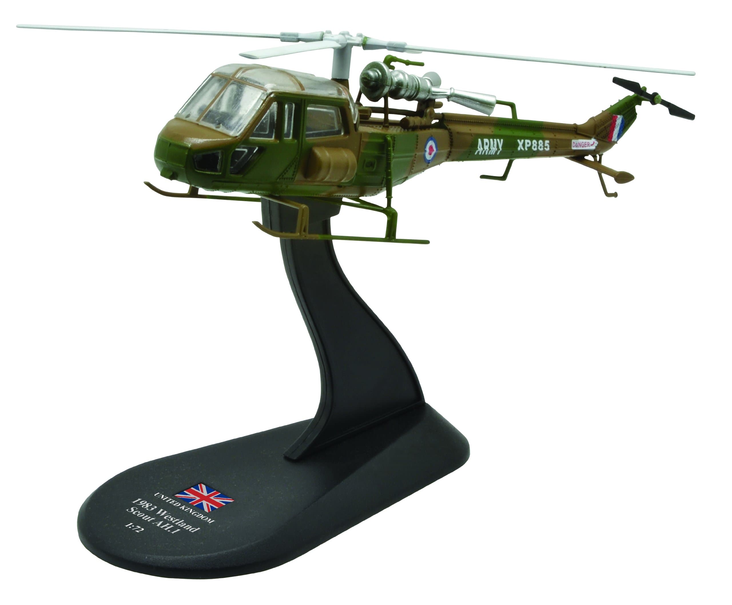 diecast 1:72 helicopter model (Amercom HY-51)