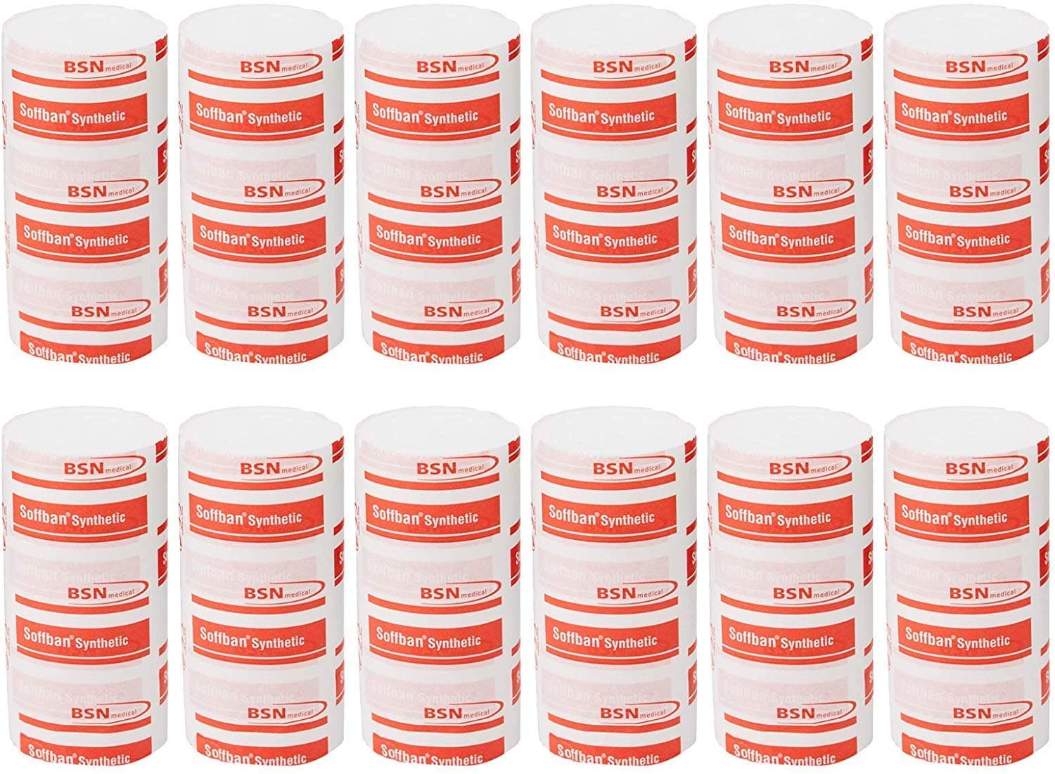 Soffban Synthetic Padding 10cm Width x 2.7 Metres. Pack of 12 Bandages