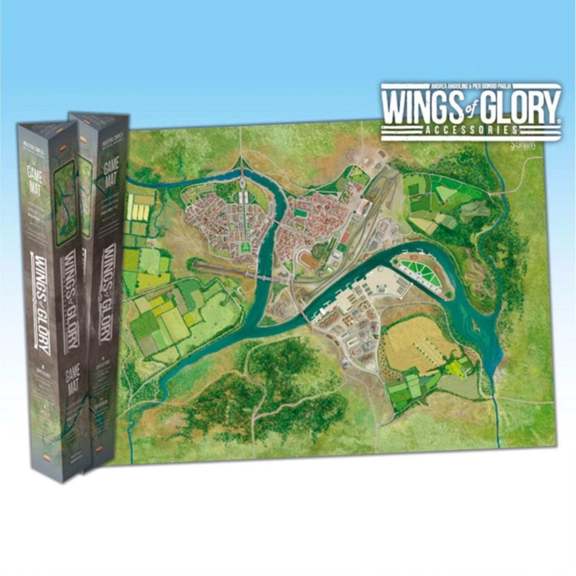 Wings of Glory Game Mat: Industrial Complex