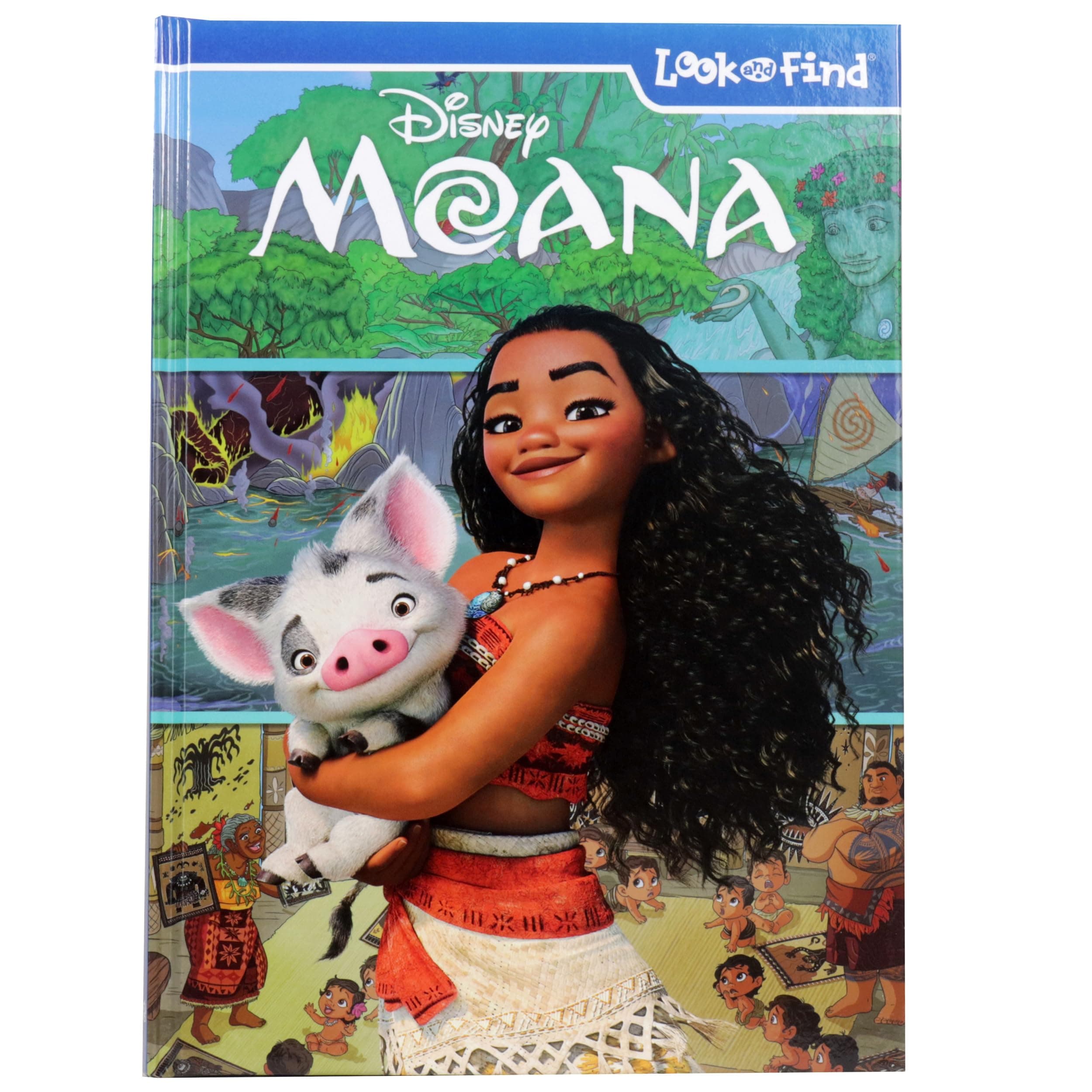 Moana Look and Find Activity Book