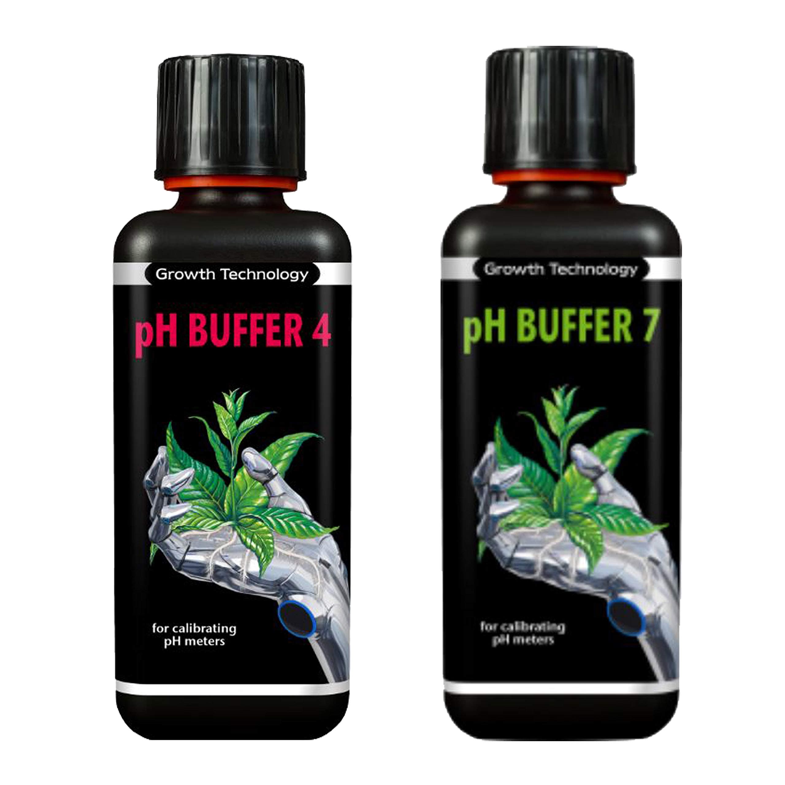 ph buffer 7 300ml & ph buffer 4 300ml growth technology