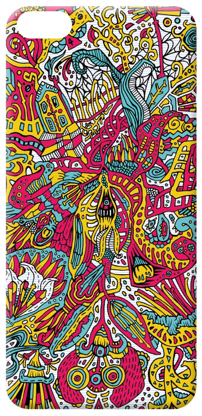 Orbyx Nikki Pinder Matt Hard Shell Case for iPhone 5 - Optical Vinyl Dream