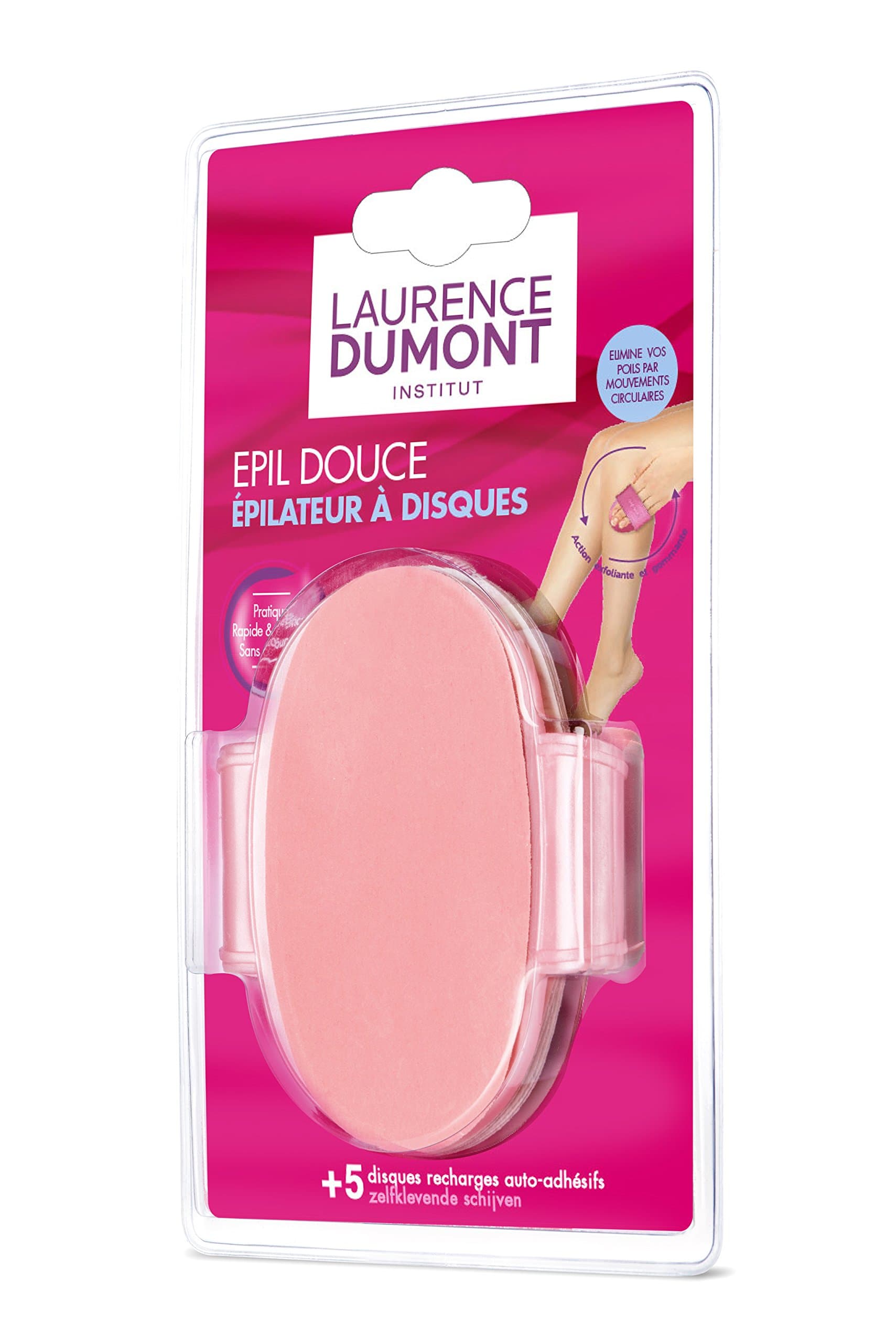 Laurence Dumont 1 Soft Epilation Kit with 5 Disc - Pack of 2
