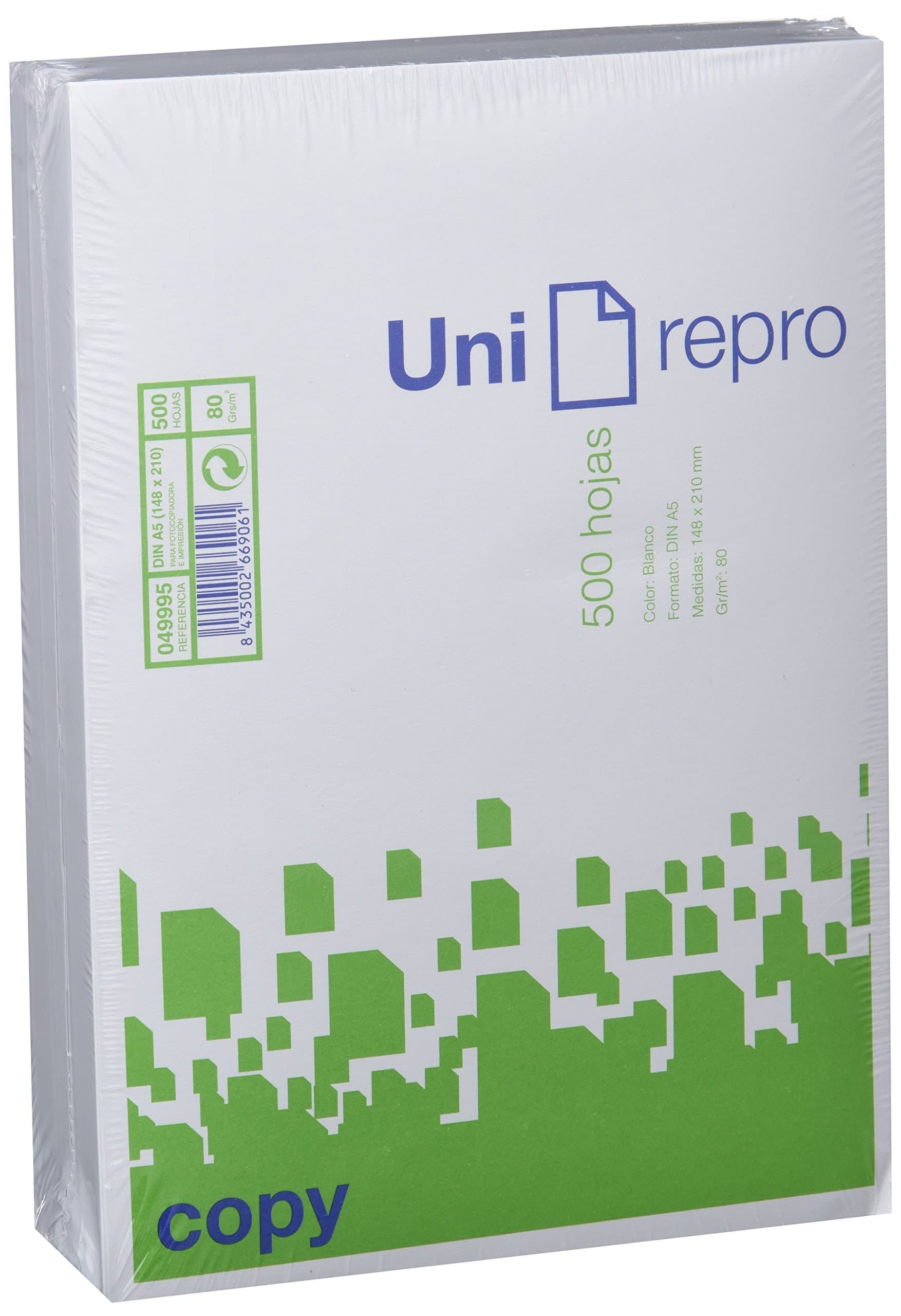 Unirepro 49995 - Multifunction Paper, 80g, A5 Size, 500 Sheets