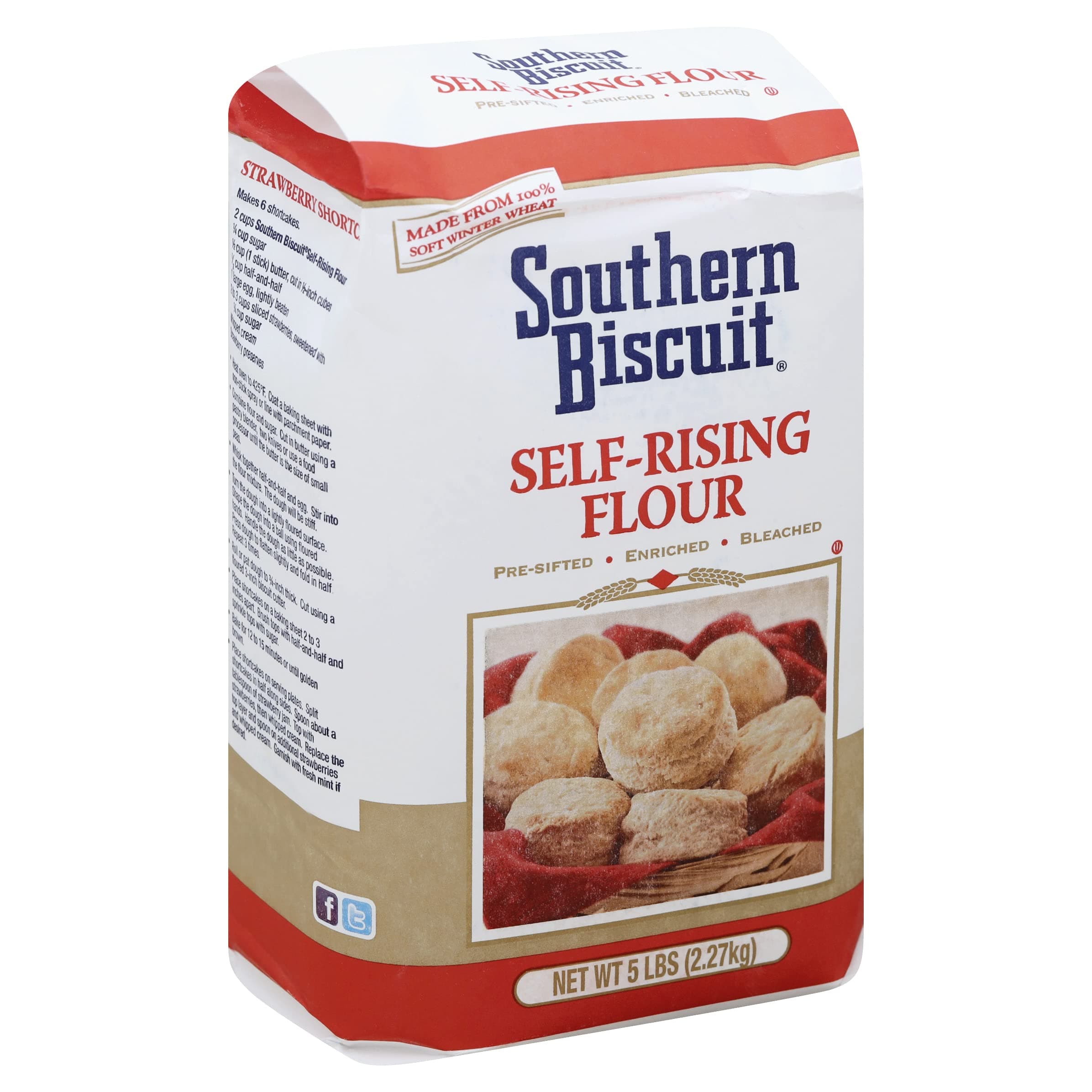 Southern Biscuit Self-Rising Flour, 5 LBS