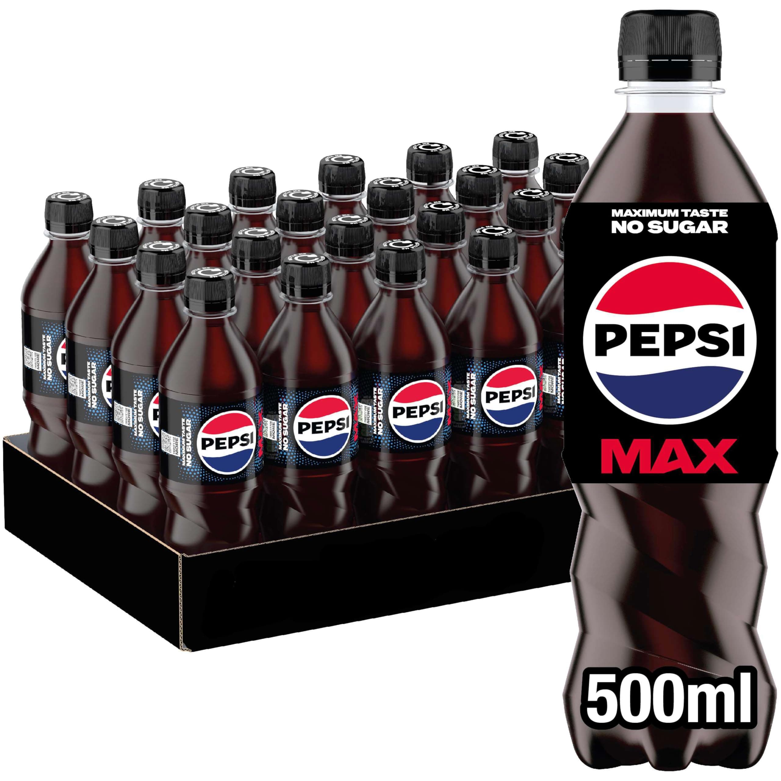 Pepsi Max 500ml (Pack of 24)