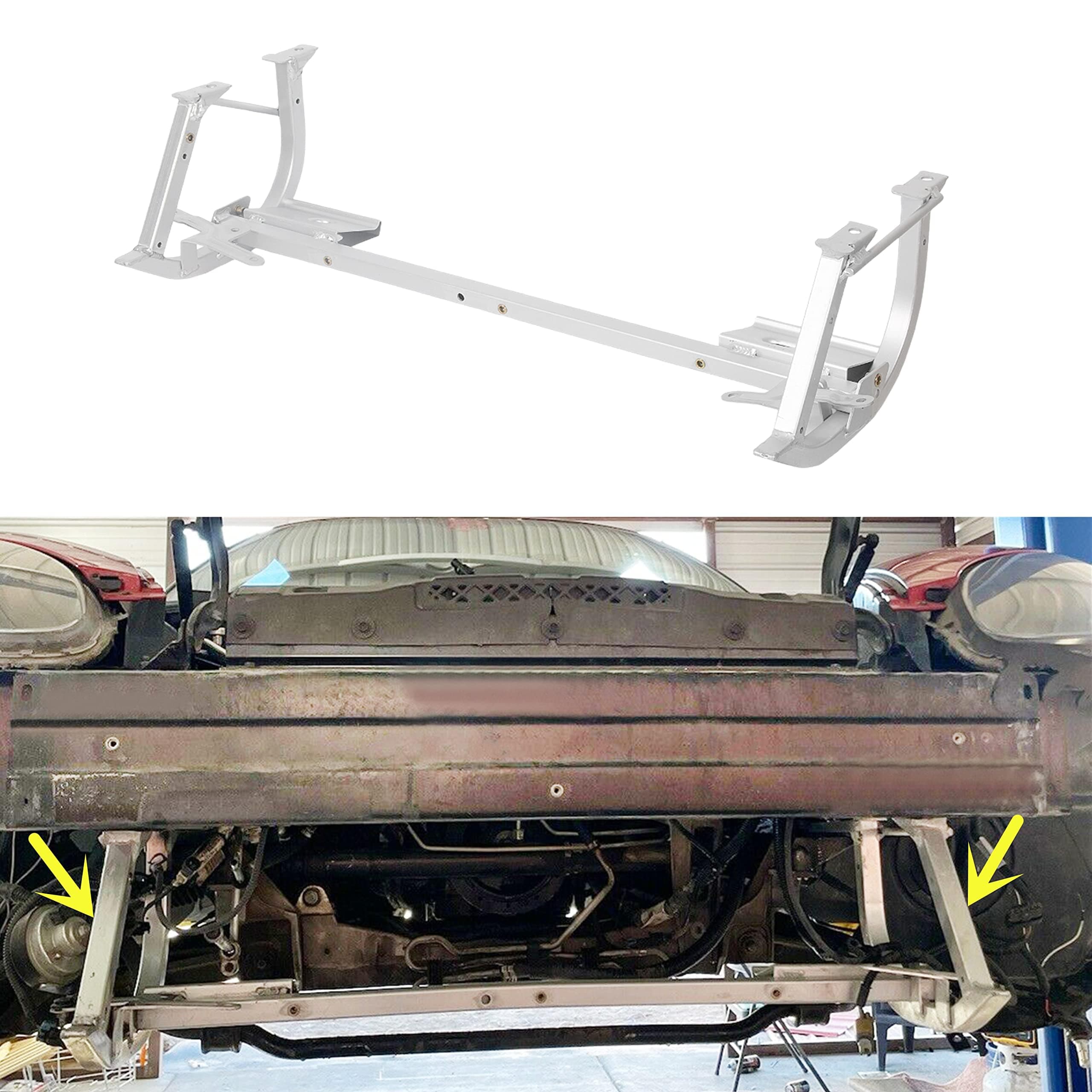 Lower Radiator Core Support Skid Bar Plate