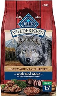 Wilderness Rocky Mountain Recipe High-Protein Adult Dry Dog Food Wholesome Red Meat