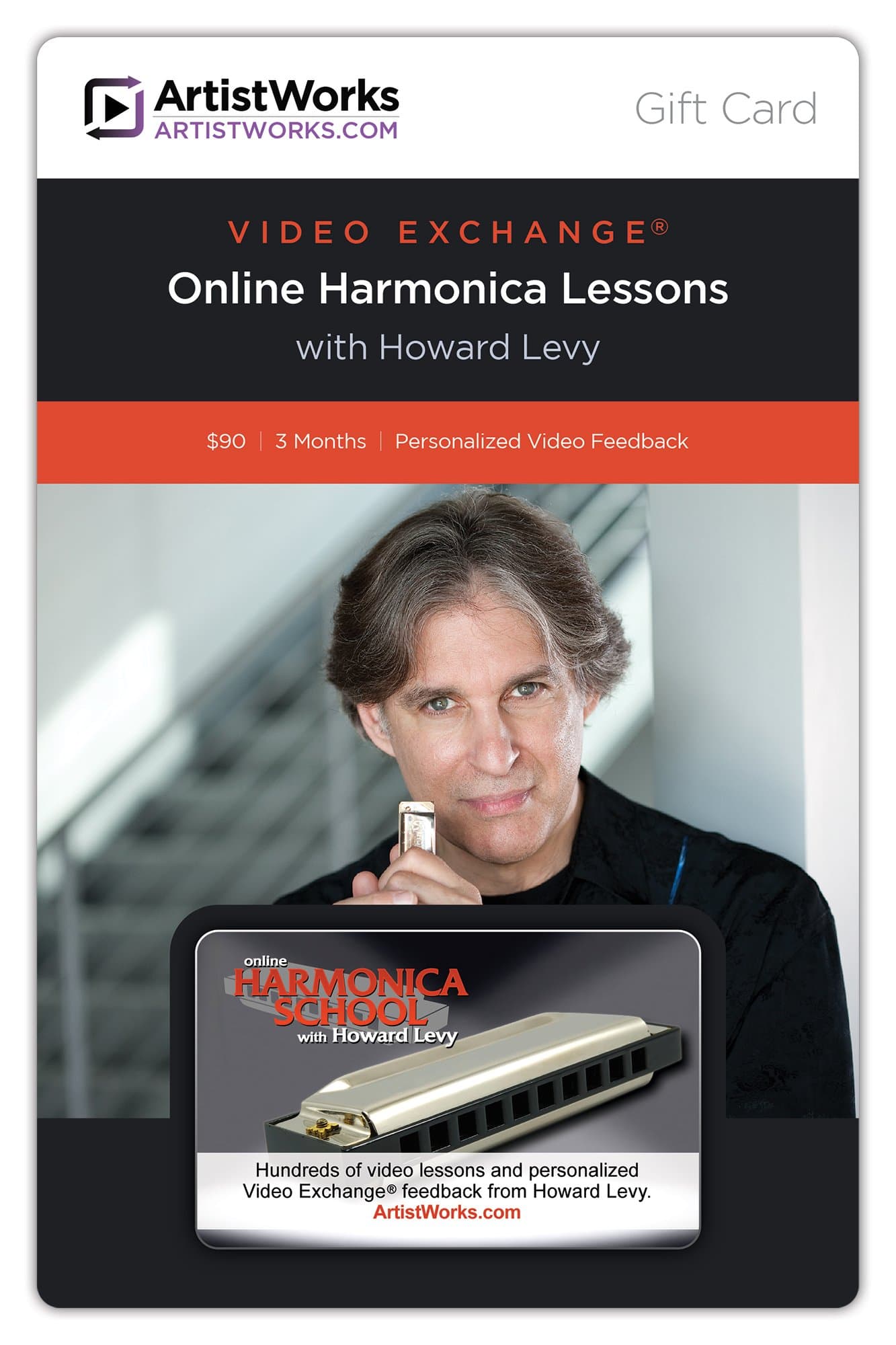 ArtistWorks Online Harmonica School with Howard Levy