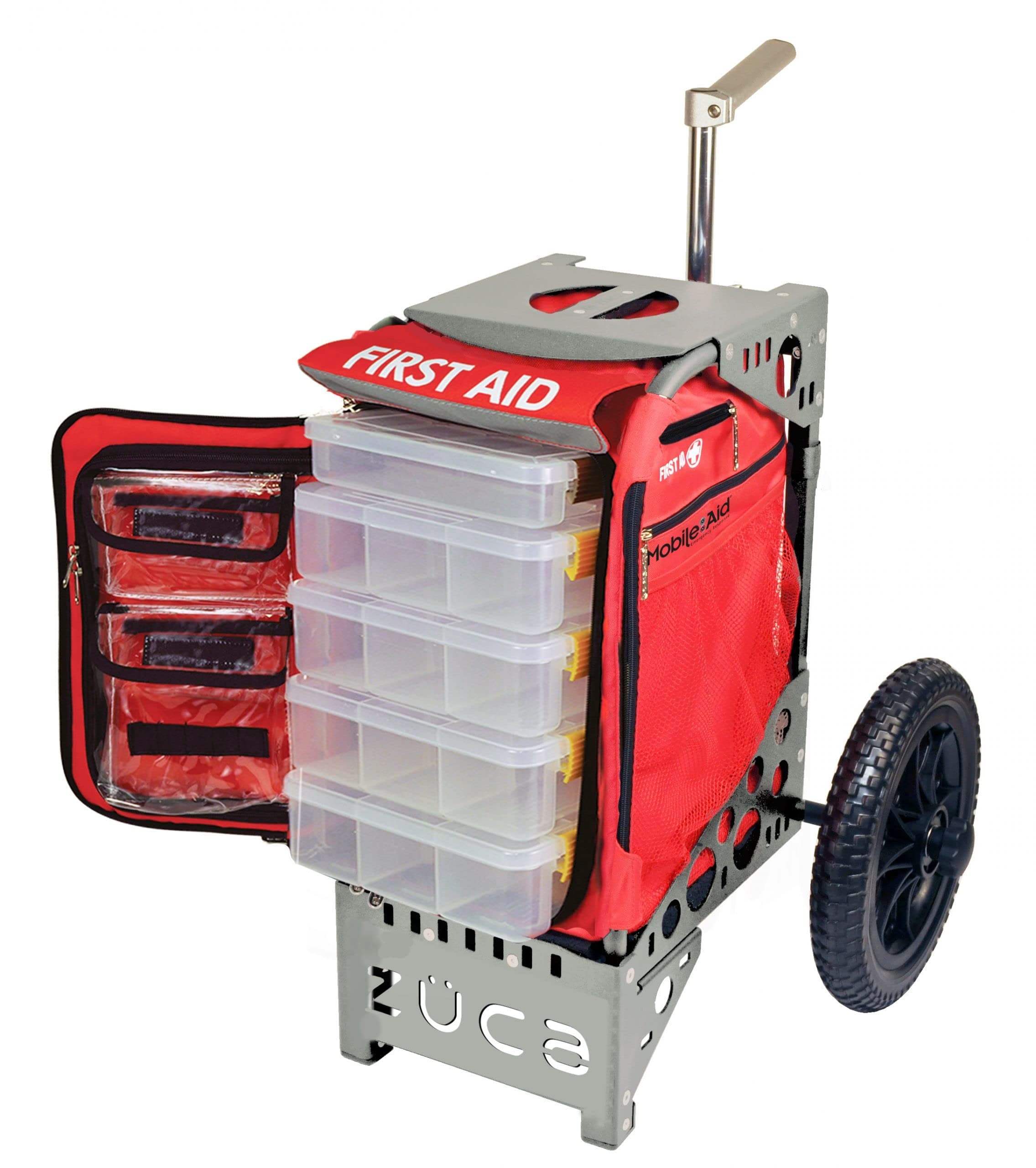 Essentials Pro100 Easy-ROLL Modular First Aid Cart [Load-Your-Own]