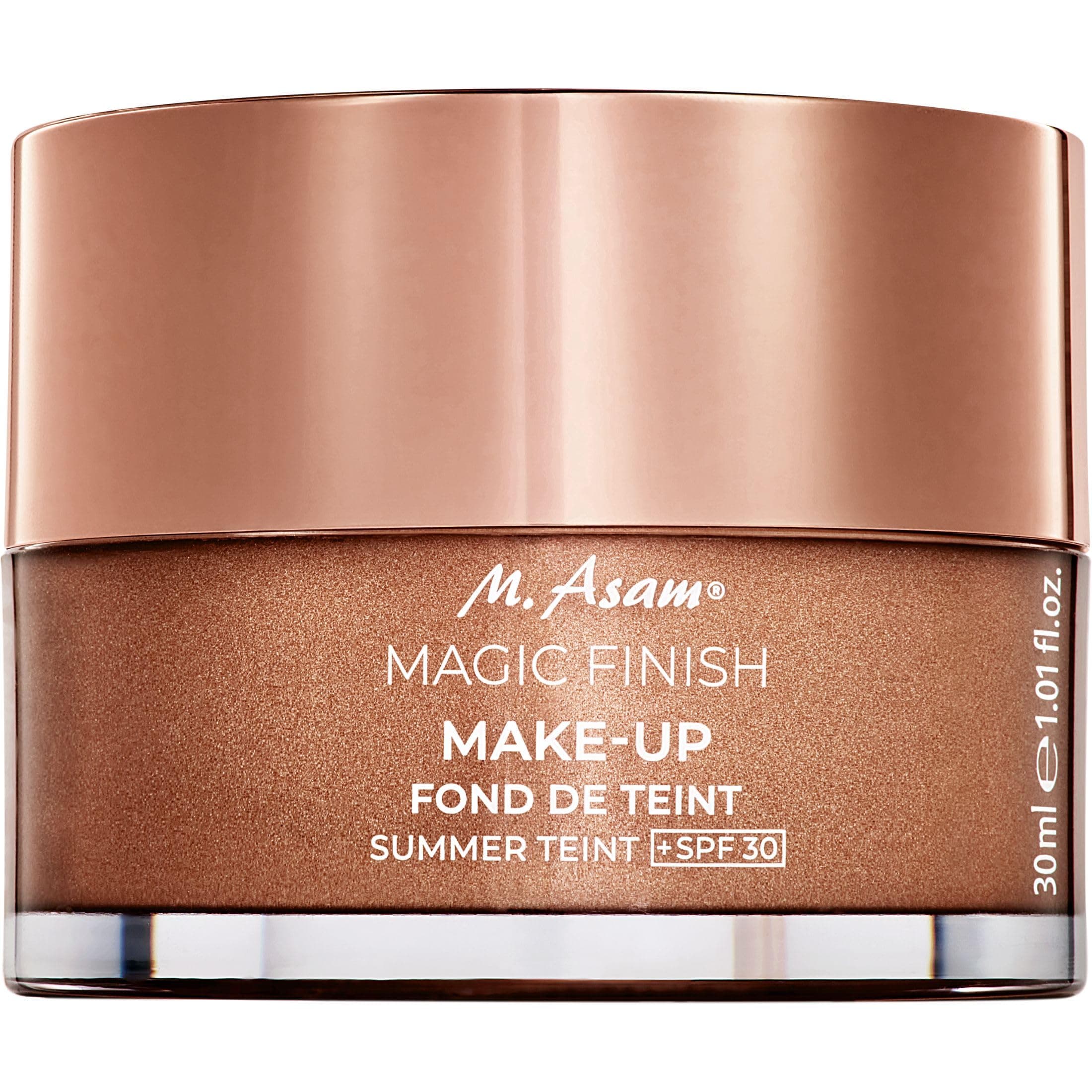Magic Finish Summer Teint Make-Up Mousse (1.01 Fl Oz) – 4in1 Primer, Foundation, Concealer & Powder With Buildable Coverage, Hides Redness And Dark Spots, Vegan, For Medium To Deep Skin Tones