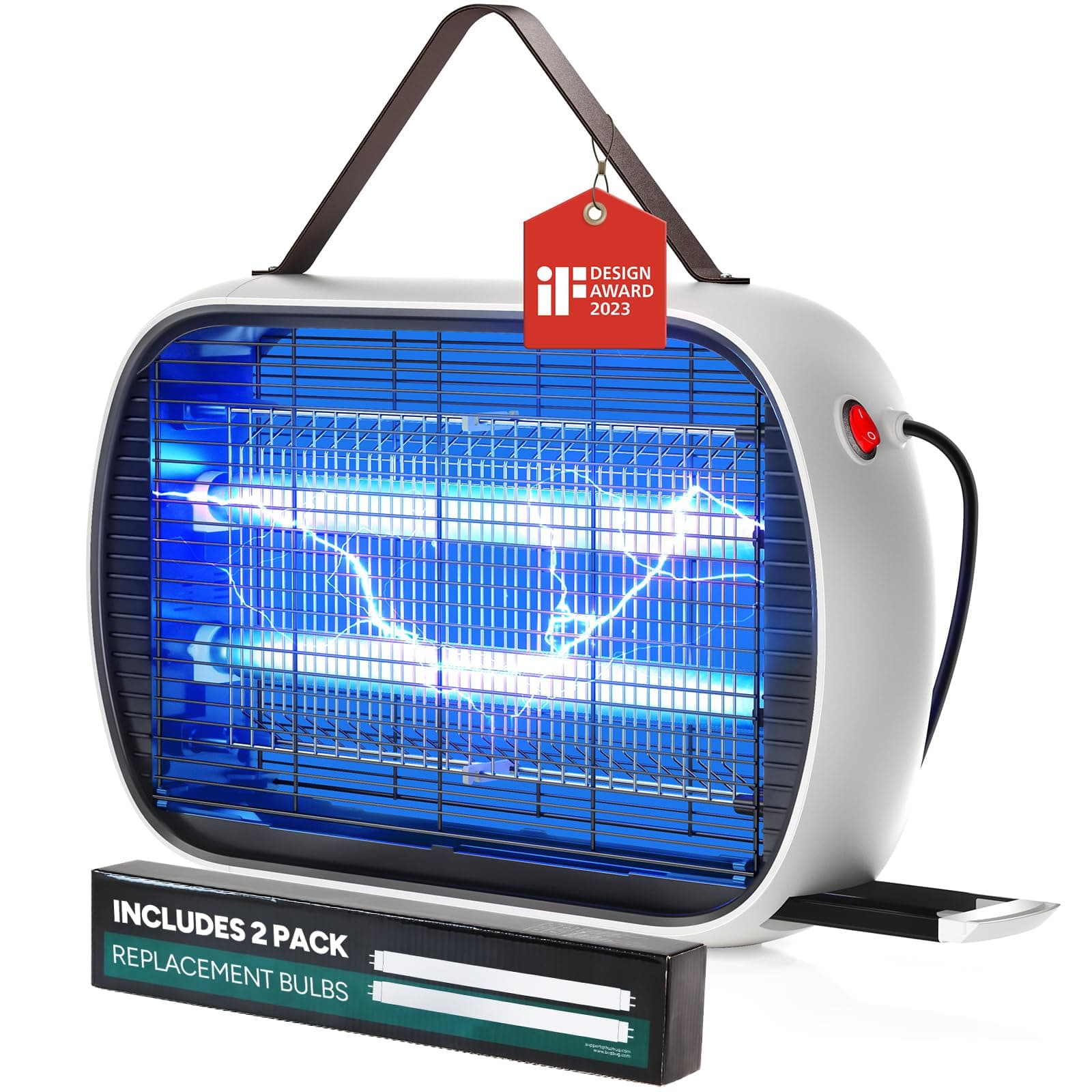 Bug Zapper Indoor for 5000 Sq. Ft., 20W Instant Electric Mosquito Zapper, High-Voltage Fly Zapper, Fruit Fly Traps Fly Killer -MA015