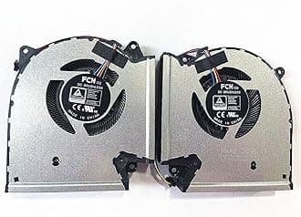 CPU+GPU Cooling Fan Replacement for Asus ROG Strix G513IM G513IR G513QM G513QR G533QM G533QR G533QS G713IM G713IR G713QM G713QR G733QM G733QR G733QS DFSCK22D058830 FNAA DFSCM227163927 FNAB DC12V