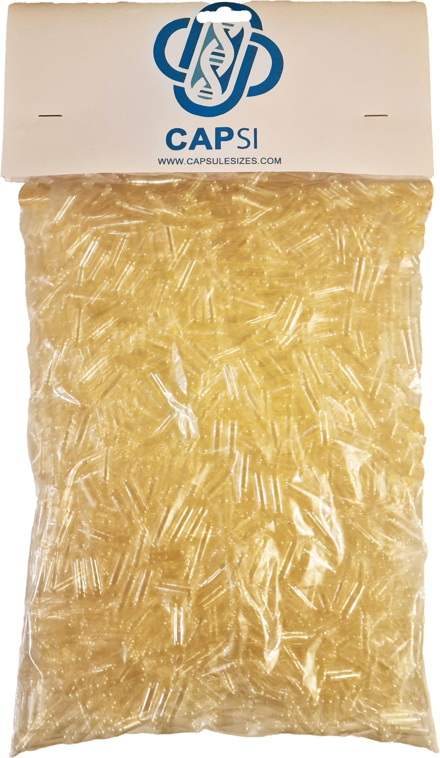 Empty Gelatin Capsules Size 0 – 1000 Count – Clear, Two-Part Bovine Gelatin – Easy-to-Fill, Kosher & Halal Certified – ~500mg Capacity