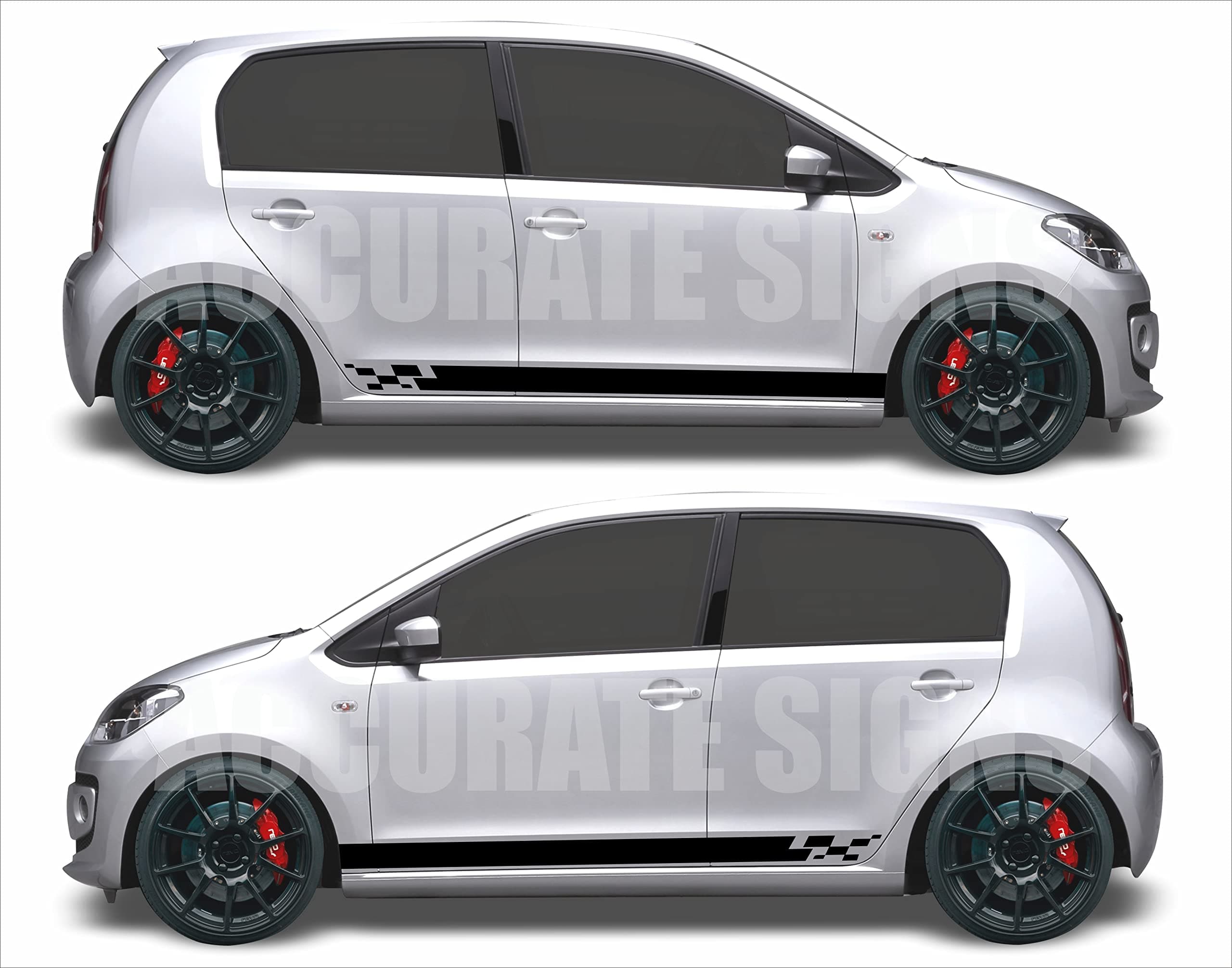 Stickers for UP Side Stripes Graphics Decals Sticker Kit