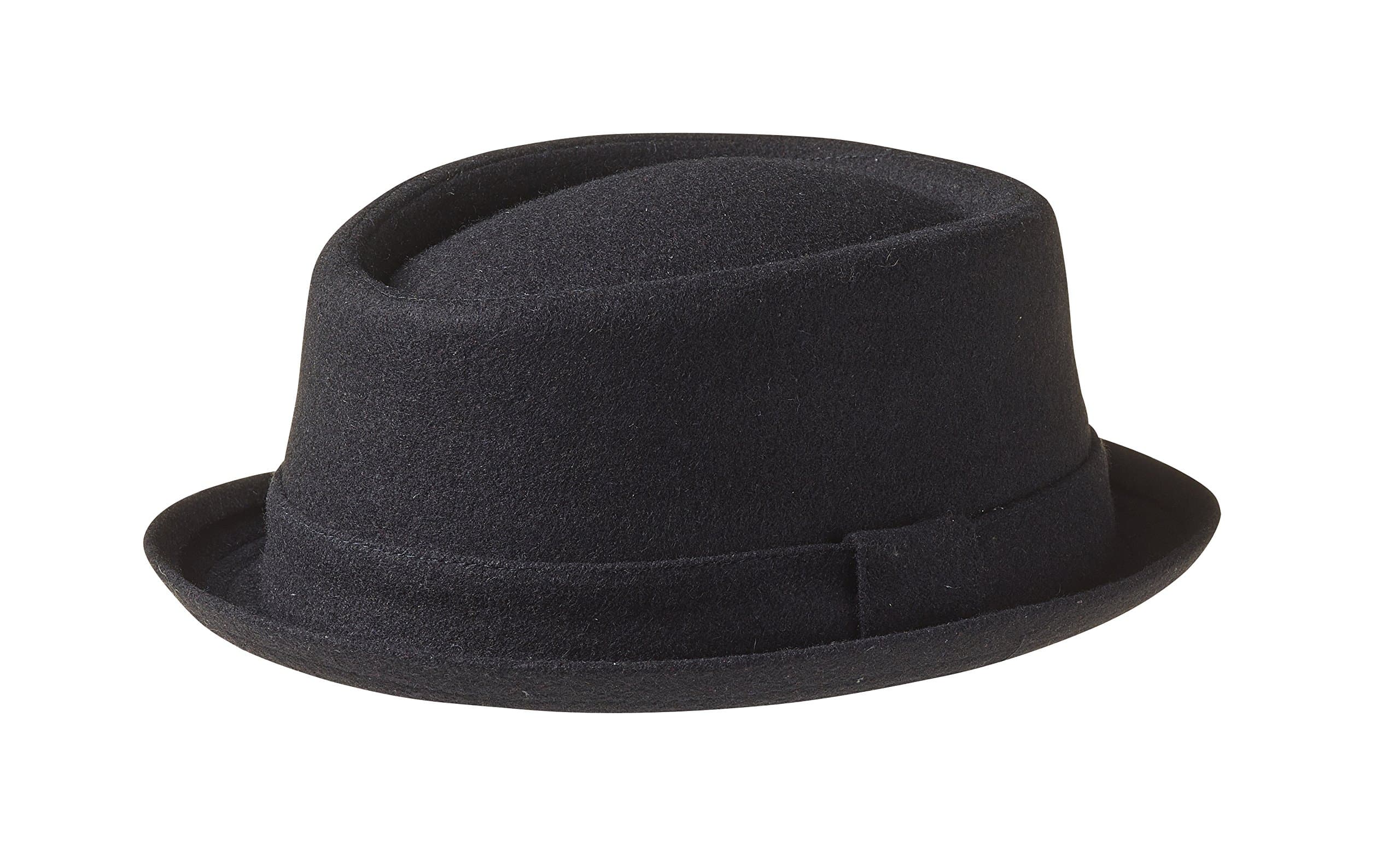 Revive Online Men's Wool Pork Pie Hat