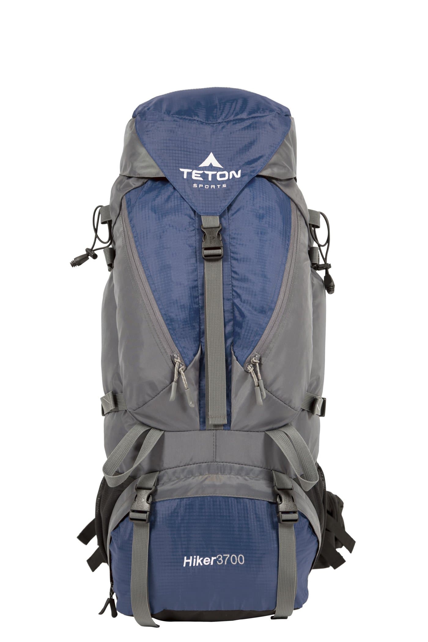 Teton Hiker 3700 Ultralight Internal Frame High-Performance Backpack for Hiking, Camping, Travel, and Outdoor Activities; 60L, Navy