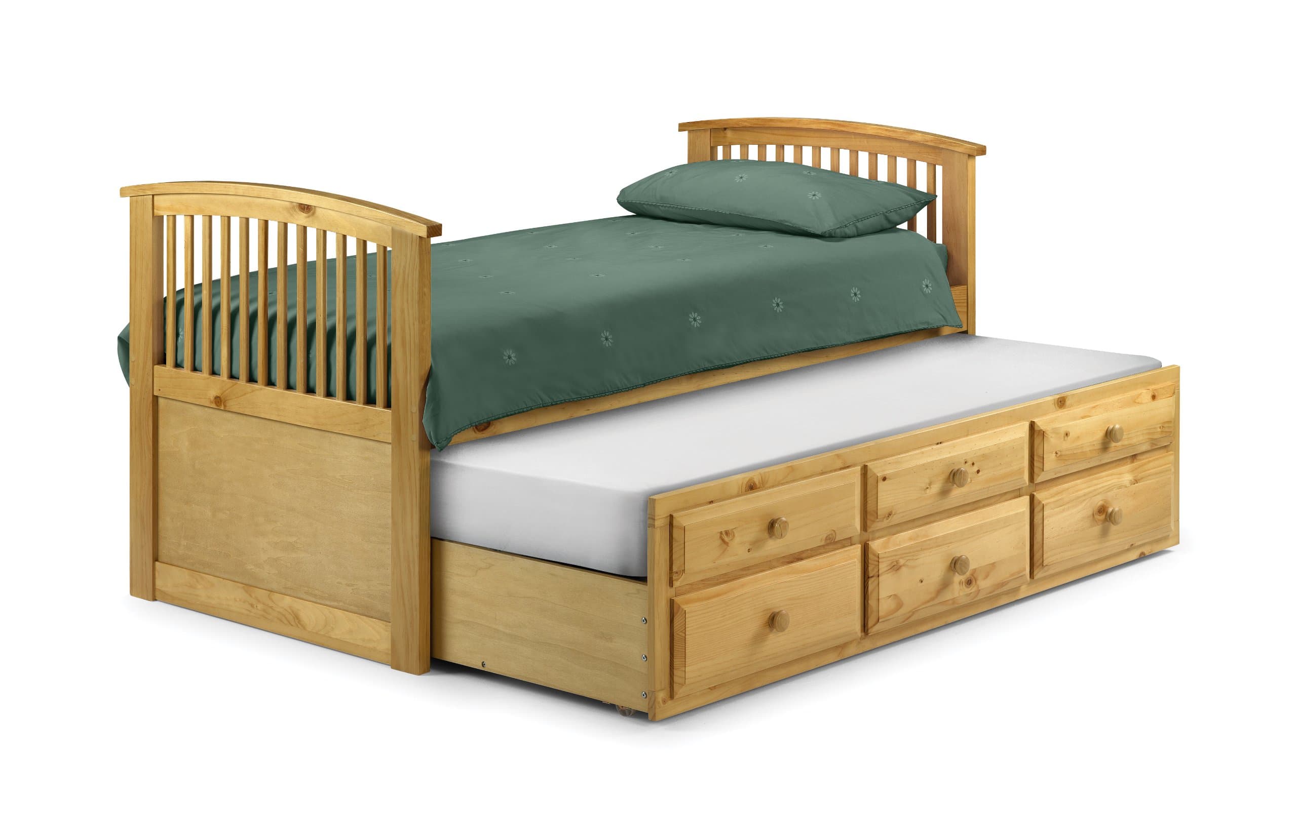 Julian Bowen Hornblower Bed, Pine, Single