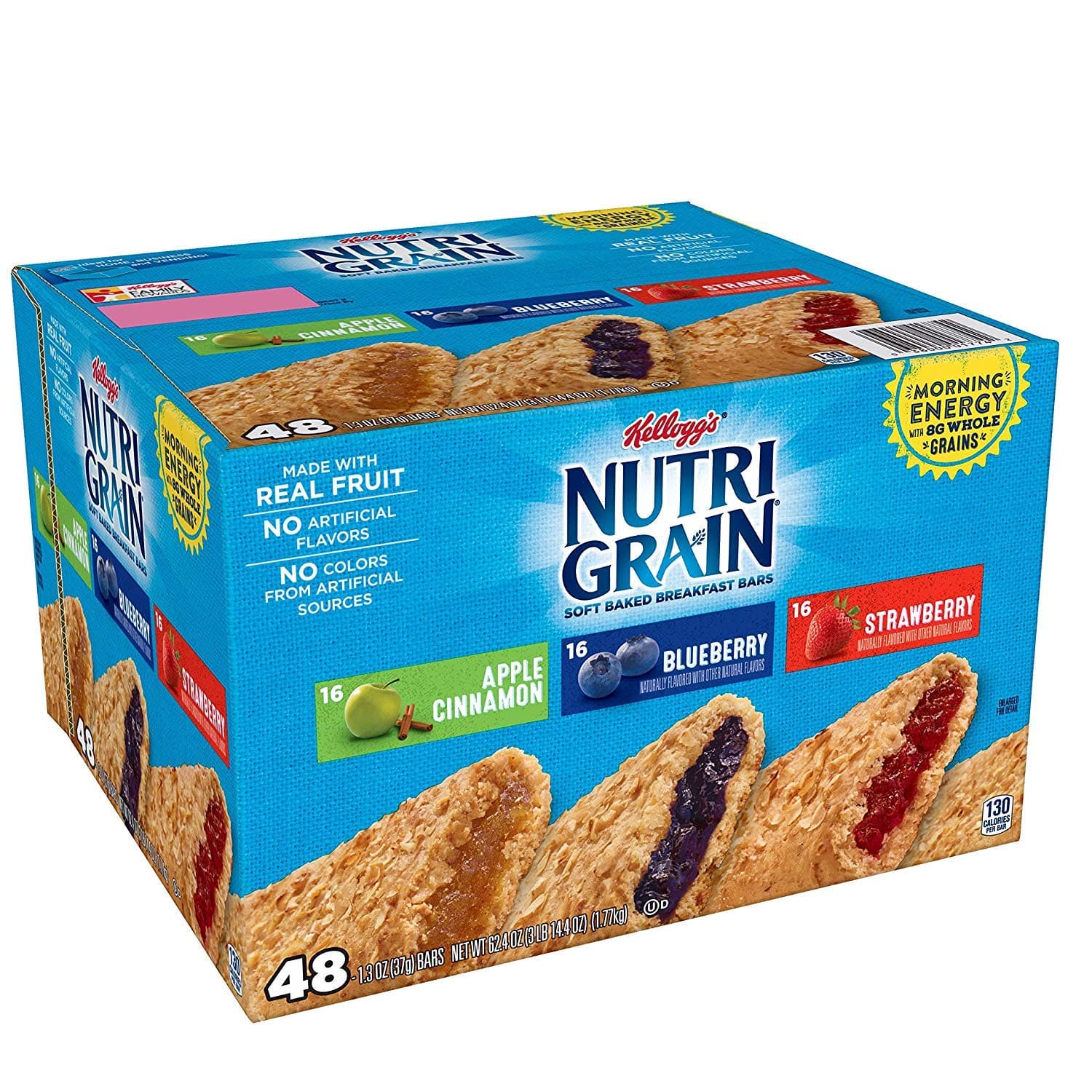 Nutri-Grain-Kellogg's Cereal Bars Variety Pack, 48-Count