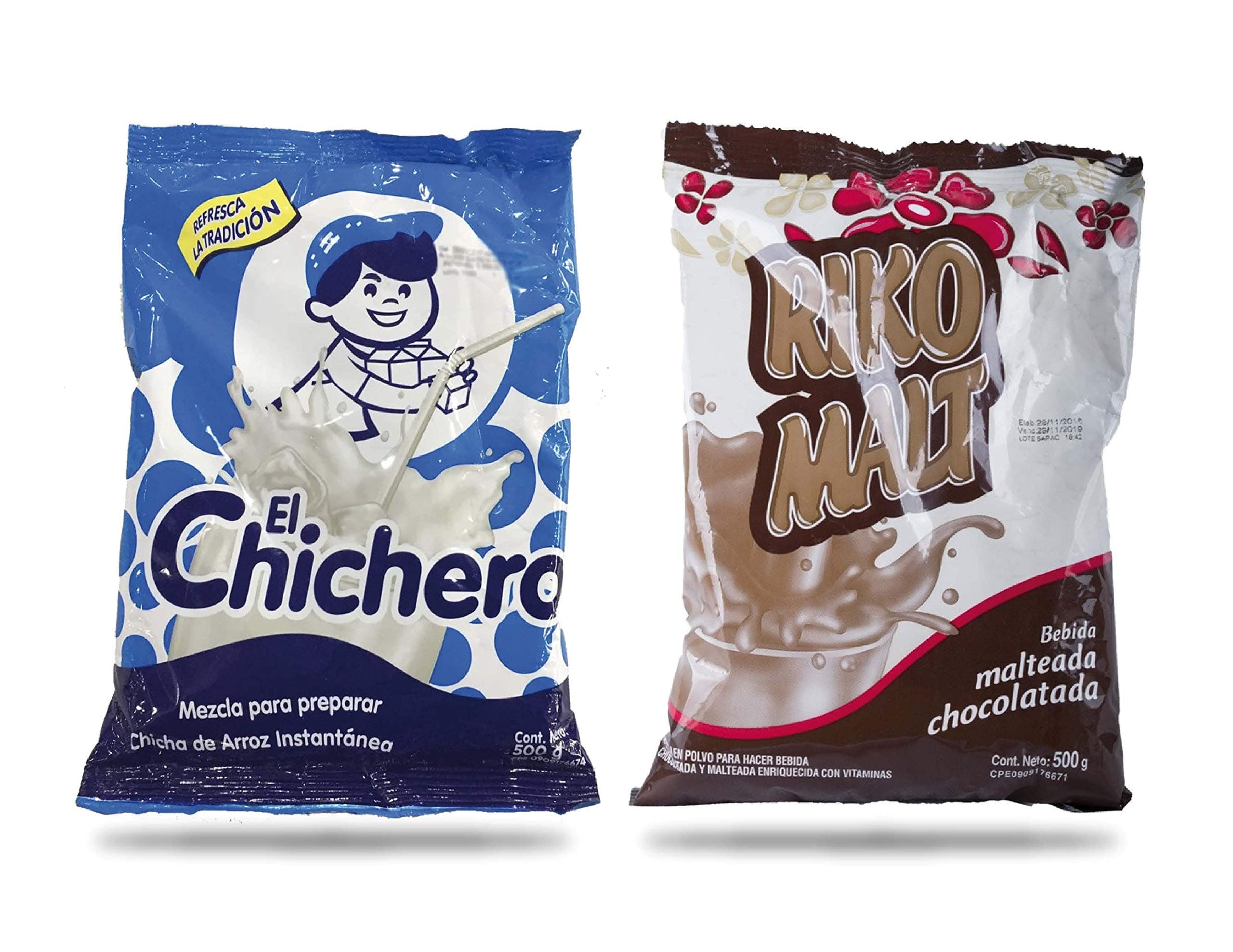 Chicha El Chichero Powdered Mix - Original Version 1.1 Lbs (500 grs) (Mix (Chicha + Rikomalt))
