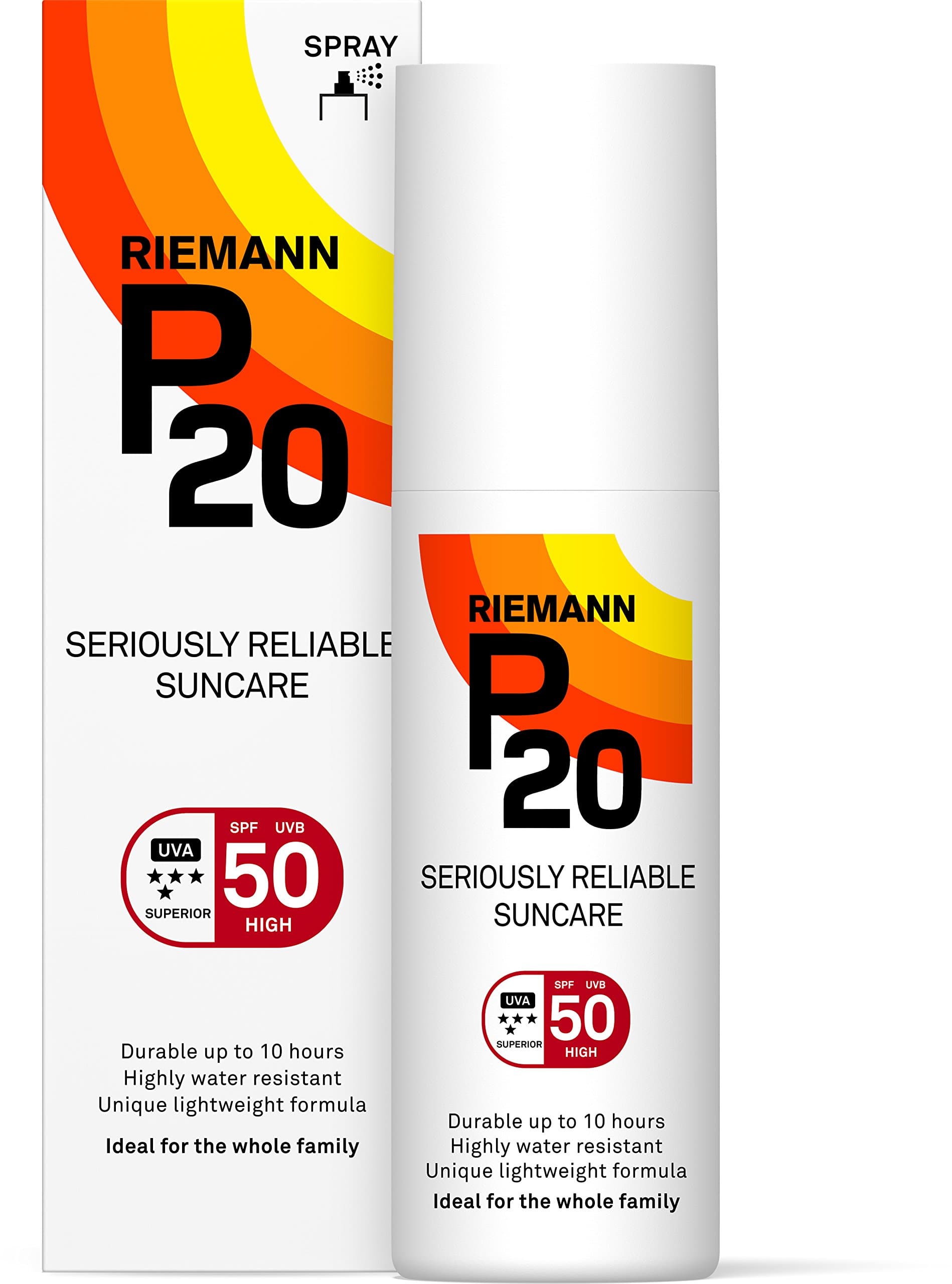 Riemann P20 Sunscreen Spf 50 Spray, 100ml