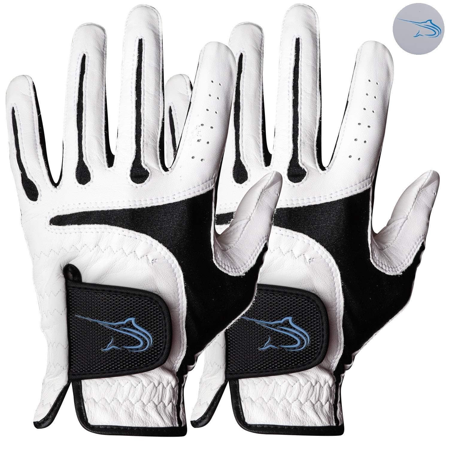 Swordfish Golf Gloves (2 Pack) - Durable Design, Premium Cabretta Leather