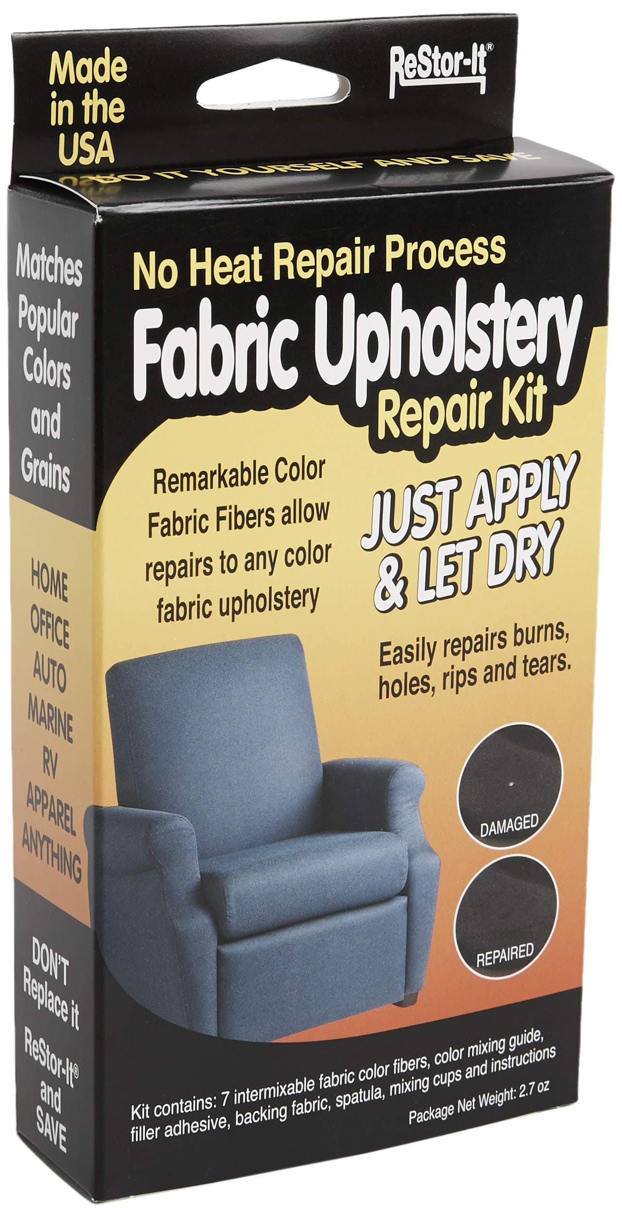 Fabric Upholstery Repair Kit