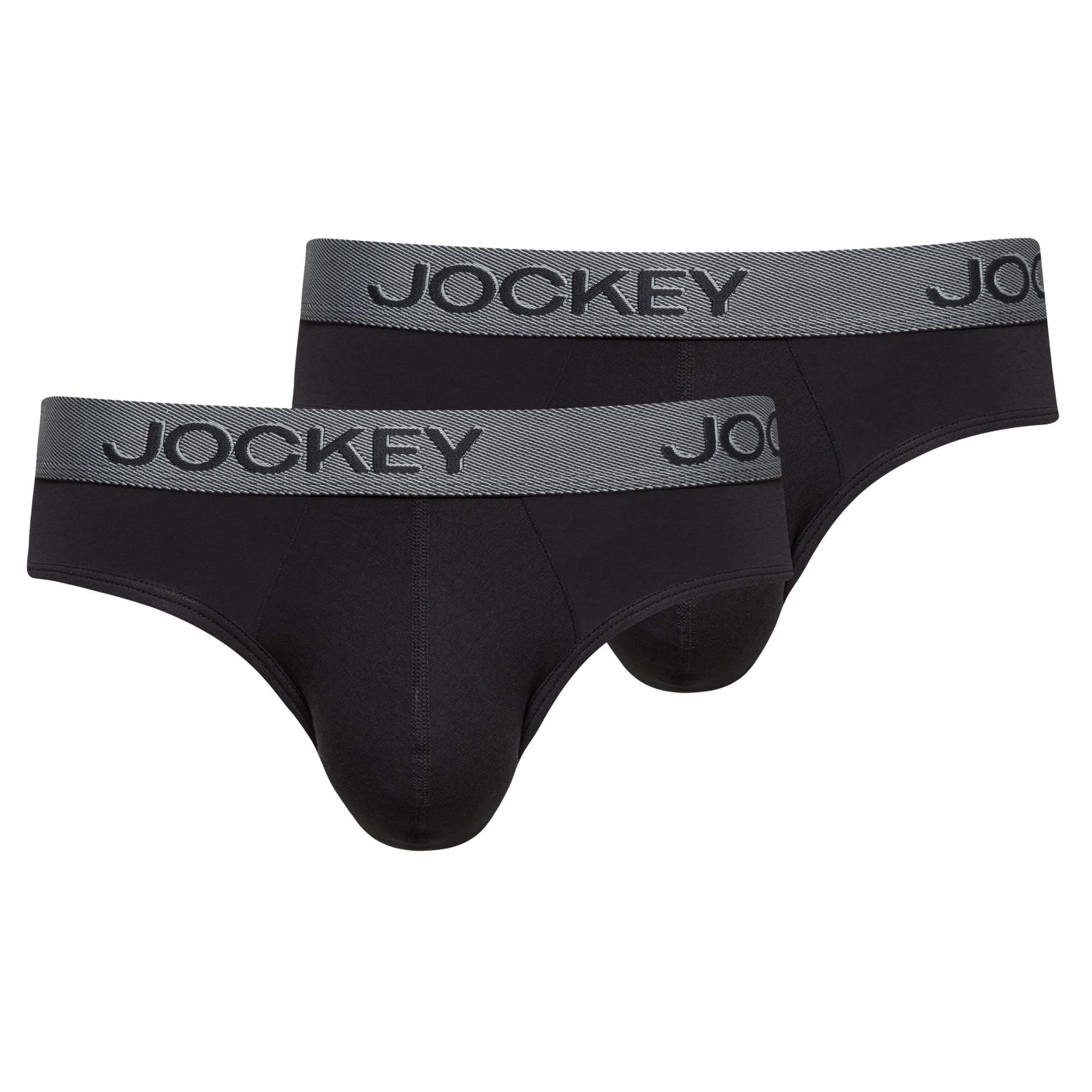 Jockey 3D-Innovations® Brief 2Pack, Black, L