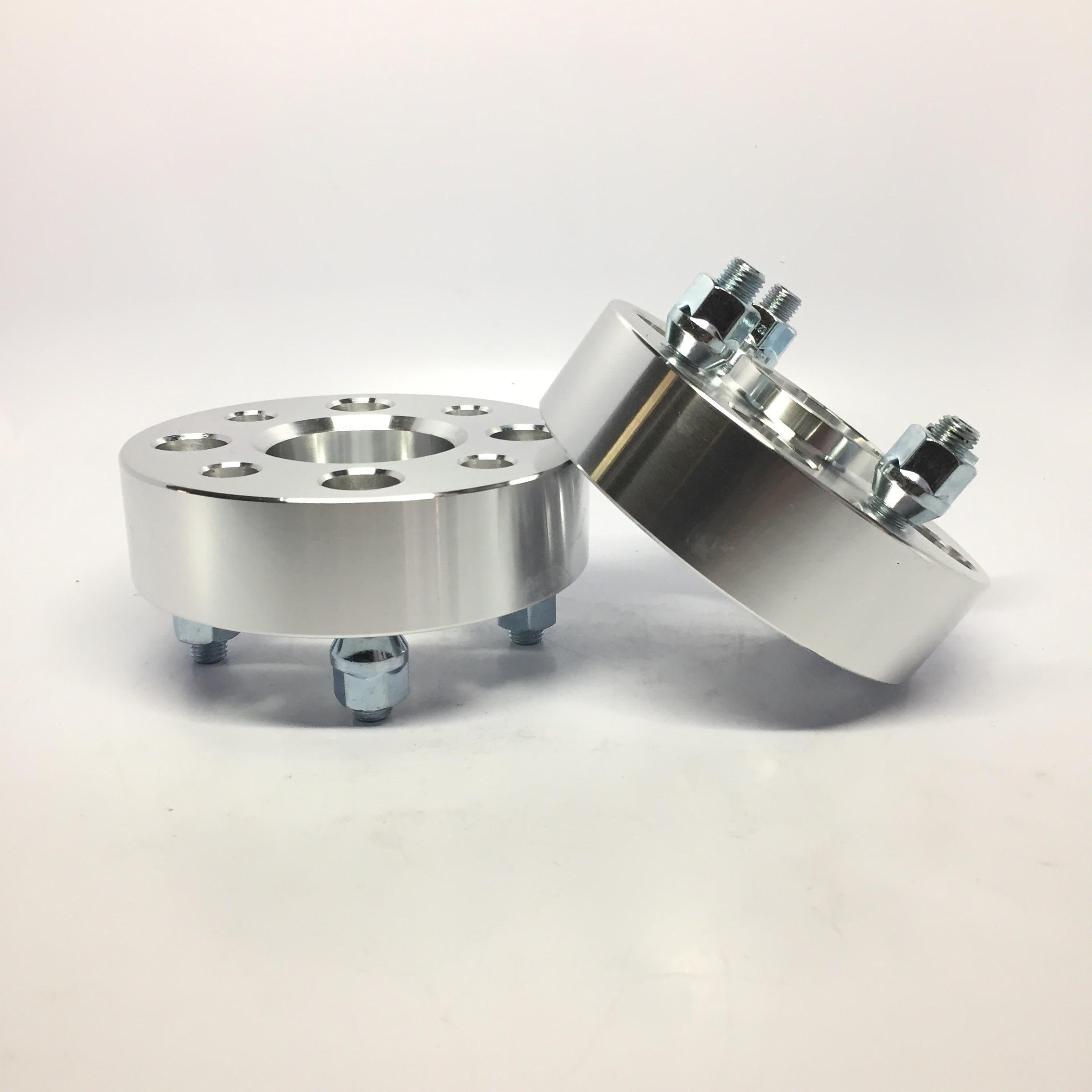 Customadeonly 2 Pieces 1.5" 38mm Wheel Spacers Bolt Pattern 4x108 to 4x108 Hub Centric with Hub Lip Center Bore 63.4mm Thread Pitch 12x1.5 Compatible for Contour Escort Focus Fusion Cougar with 4 Lug