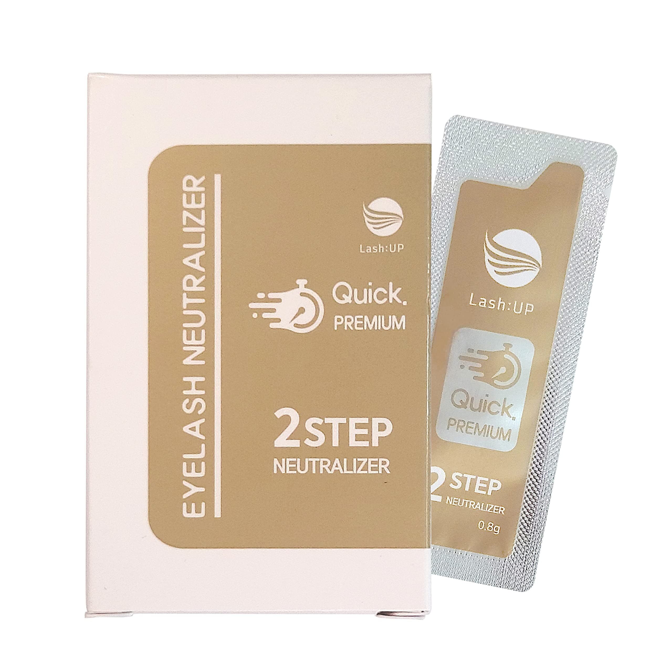 Lash Up Quick Premium Eyebrows Lift Lifting Kit Individual Steps 10 packets of 0.8g/0.03oz (Quick Premium STEP 2)
