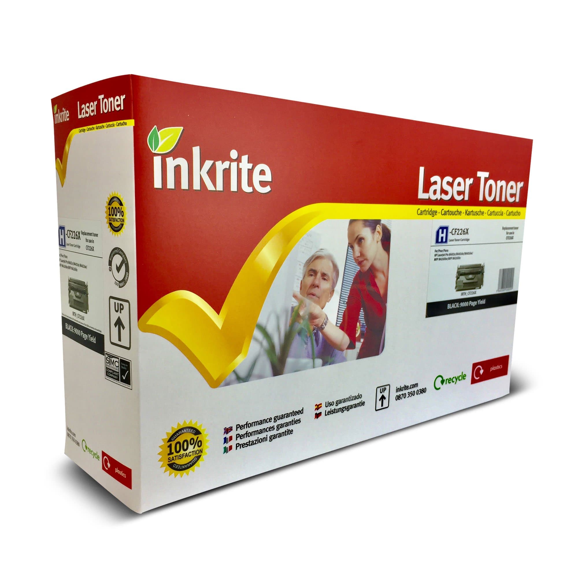 InkriteIRTH_CF226X Compatible Laser Toner, Black