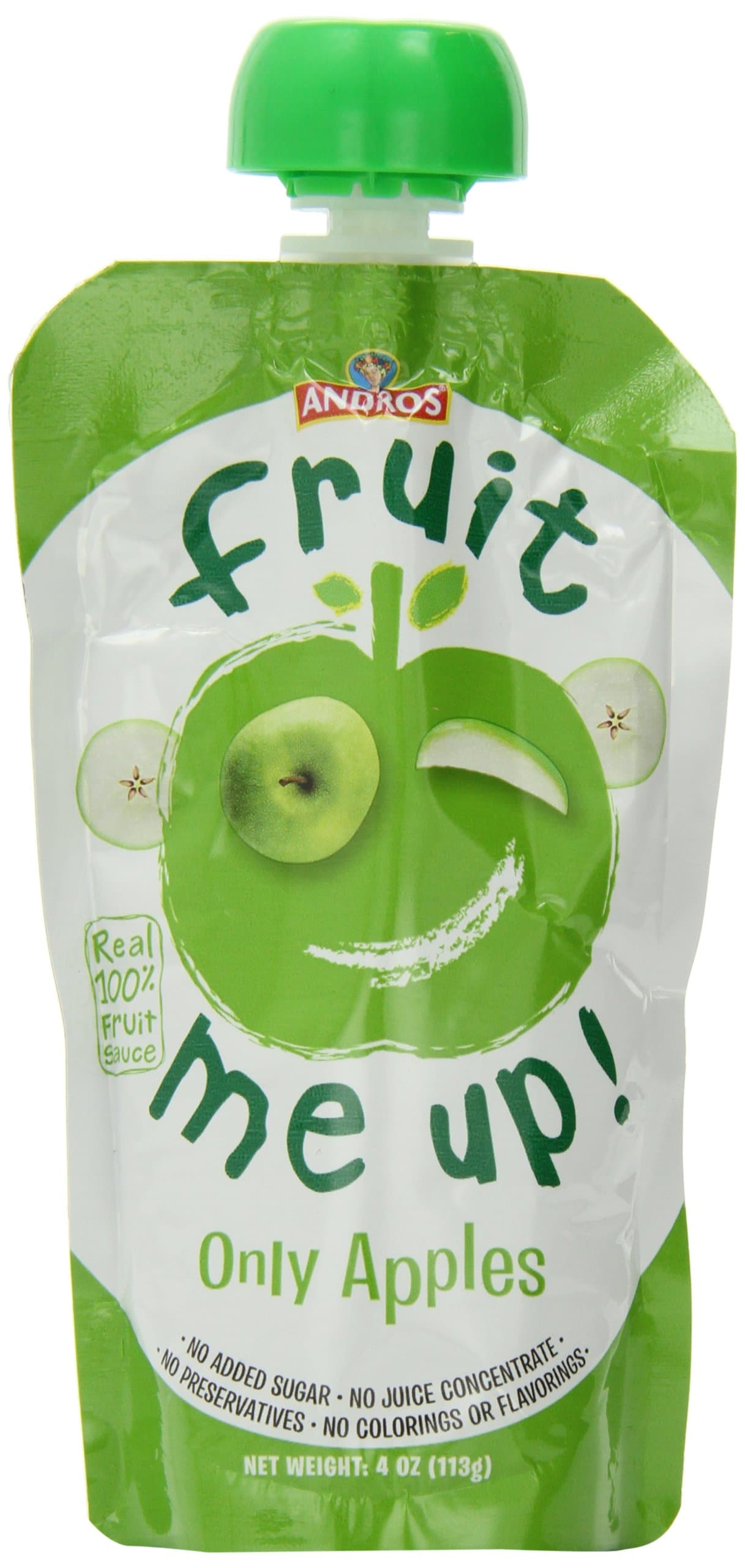 Fruit Me Up Only Apples, 4 Ounce Pouches (Pack of 9)