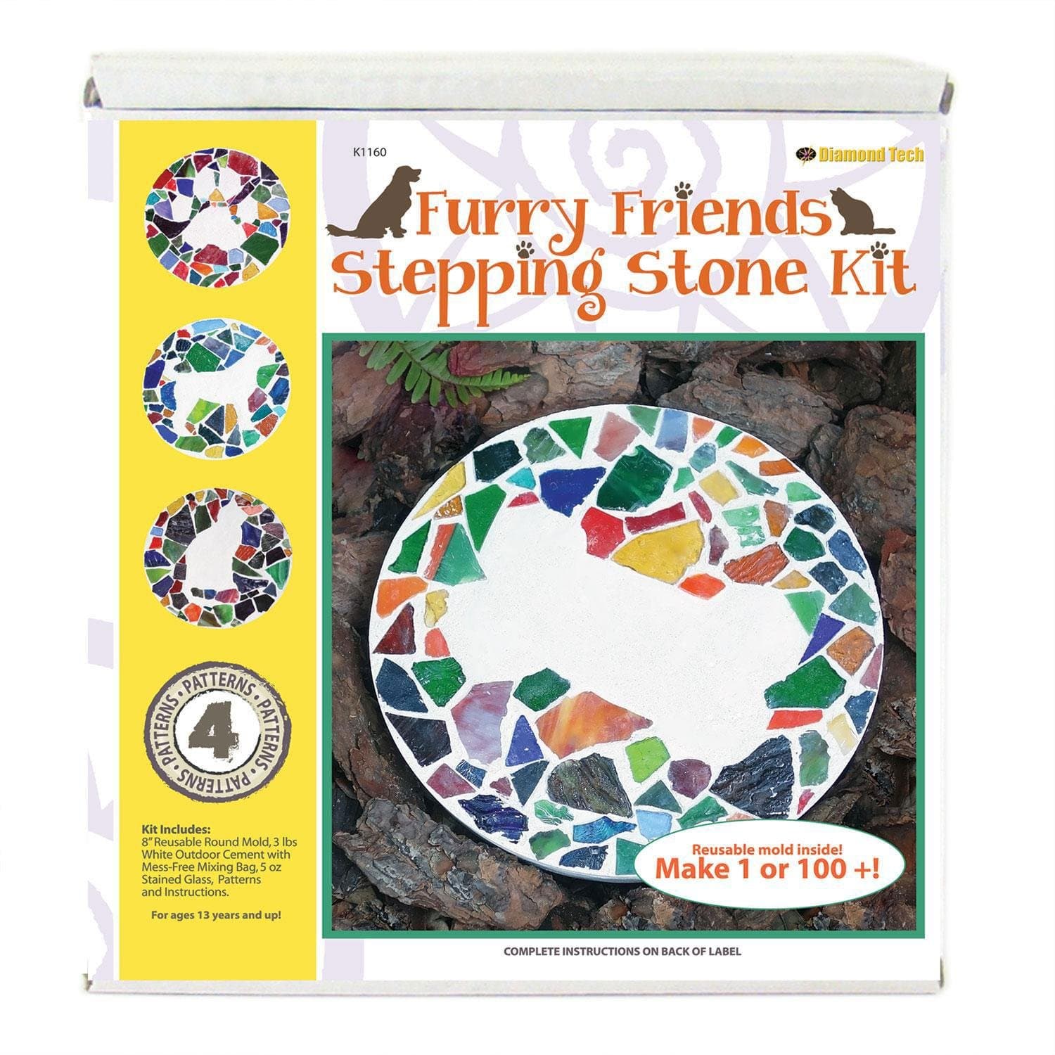Furry Friends Stepping Stone Kit