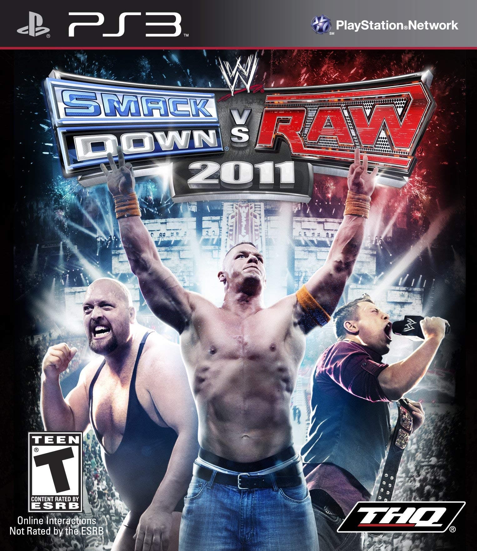 WWE SmackDown vs. Raw 2011 - Playstation 3 (Renewed)