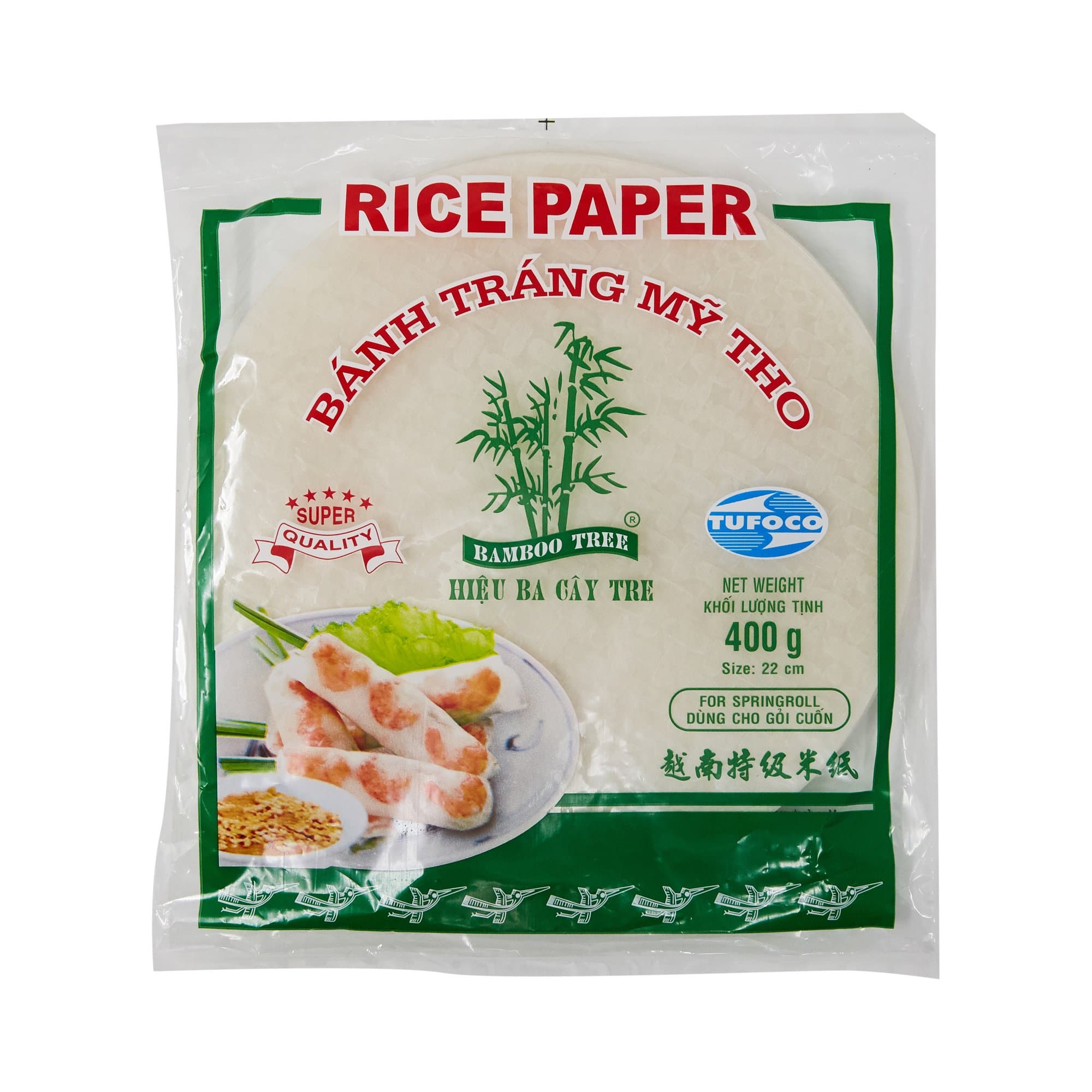 Bamboo Tree Rice Paper, 400g