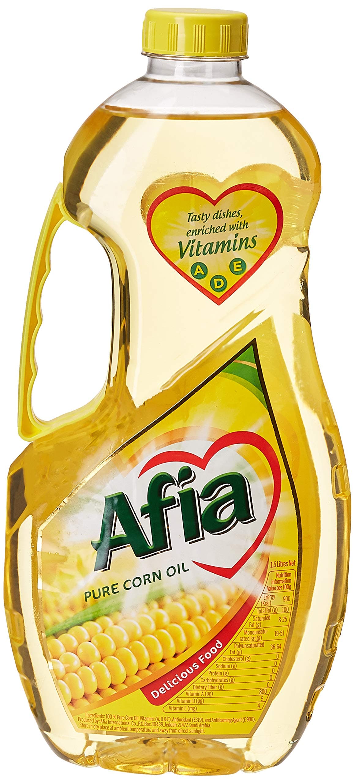 Afia Pure Corn Oil 1.5Litre