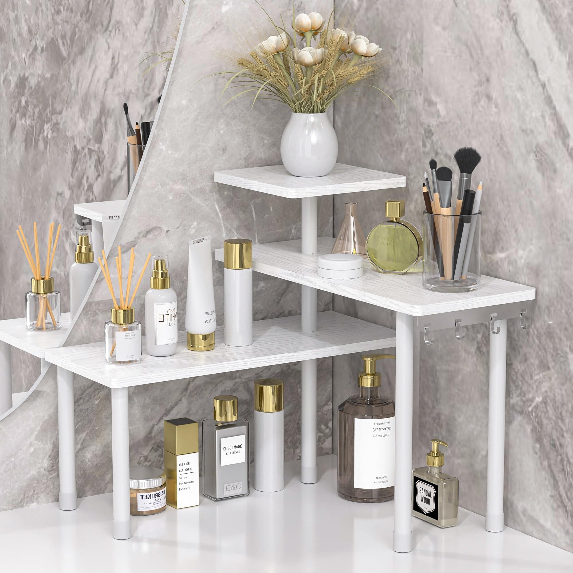 3 TIER CORNER SHELF