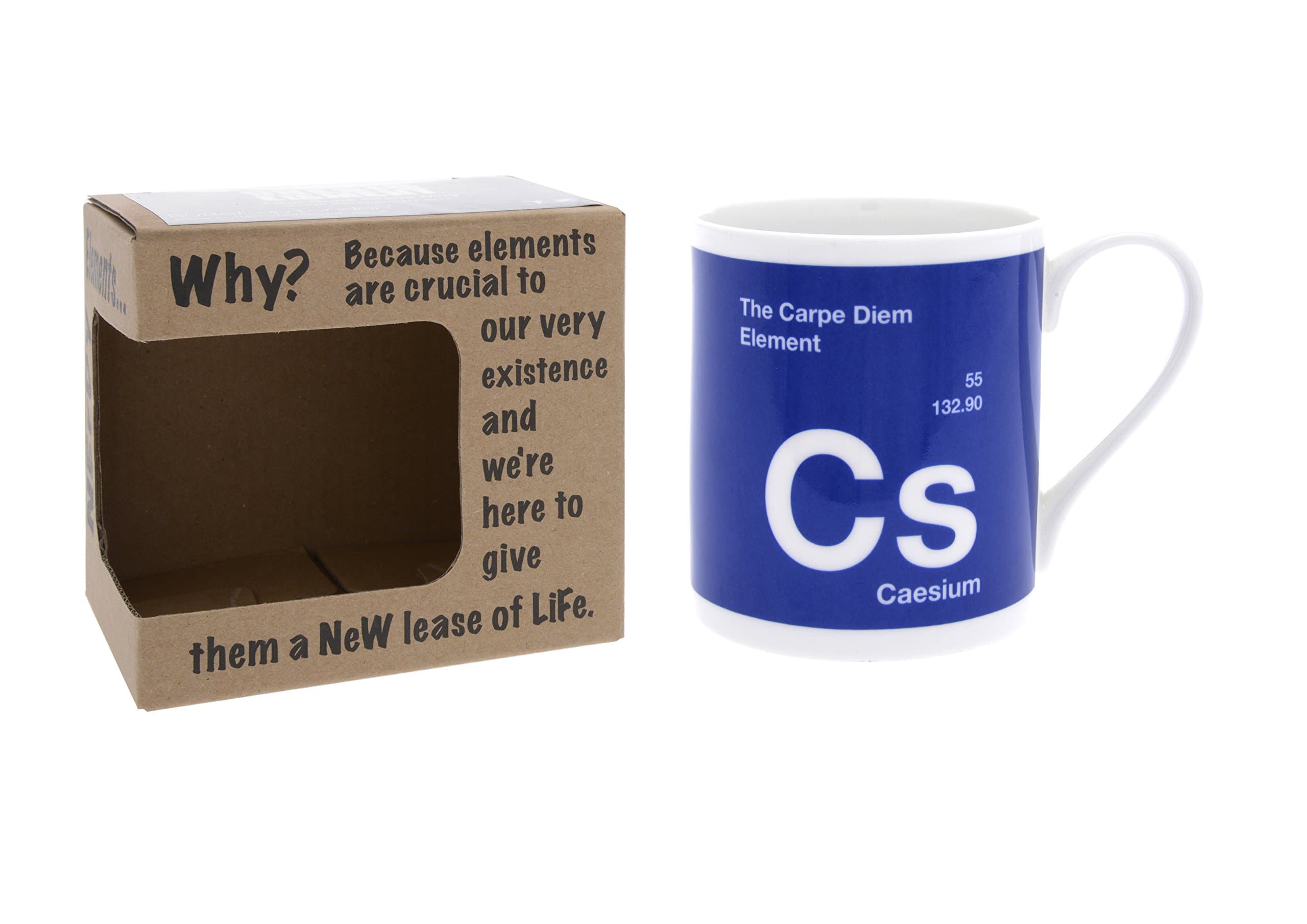 One Big Element - Caesium Carpe Diem Mug- Gift Box