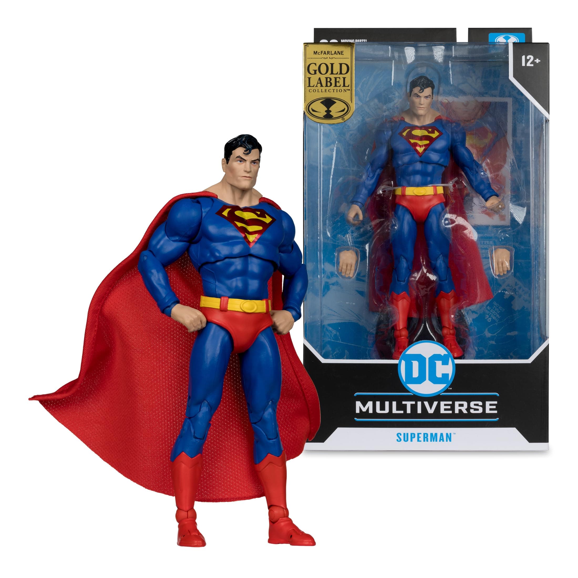DC Multiverse Action Figure Superman (Action Comics) (Gold Label) 18 cm