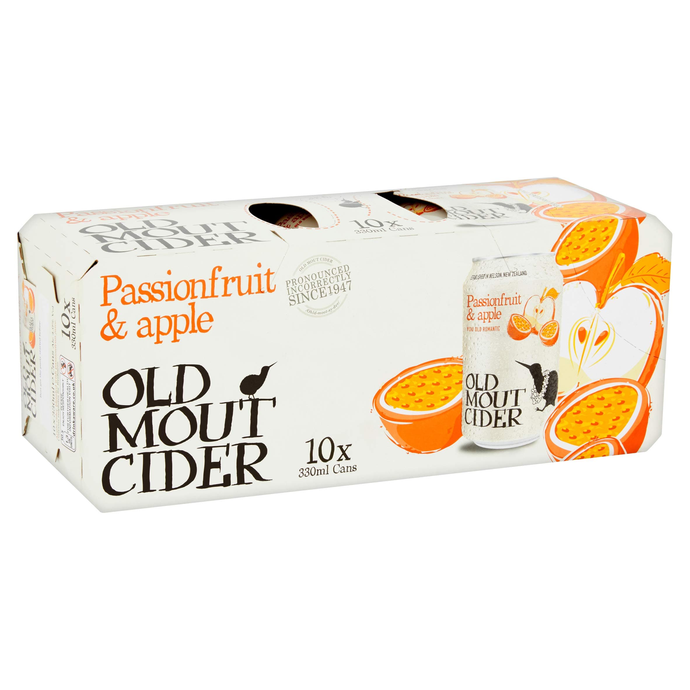 Old Mout Passion Fruit and Apple Cider Cans, 330 ml