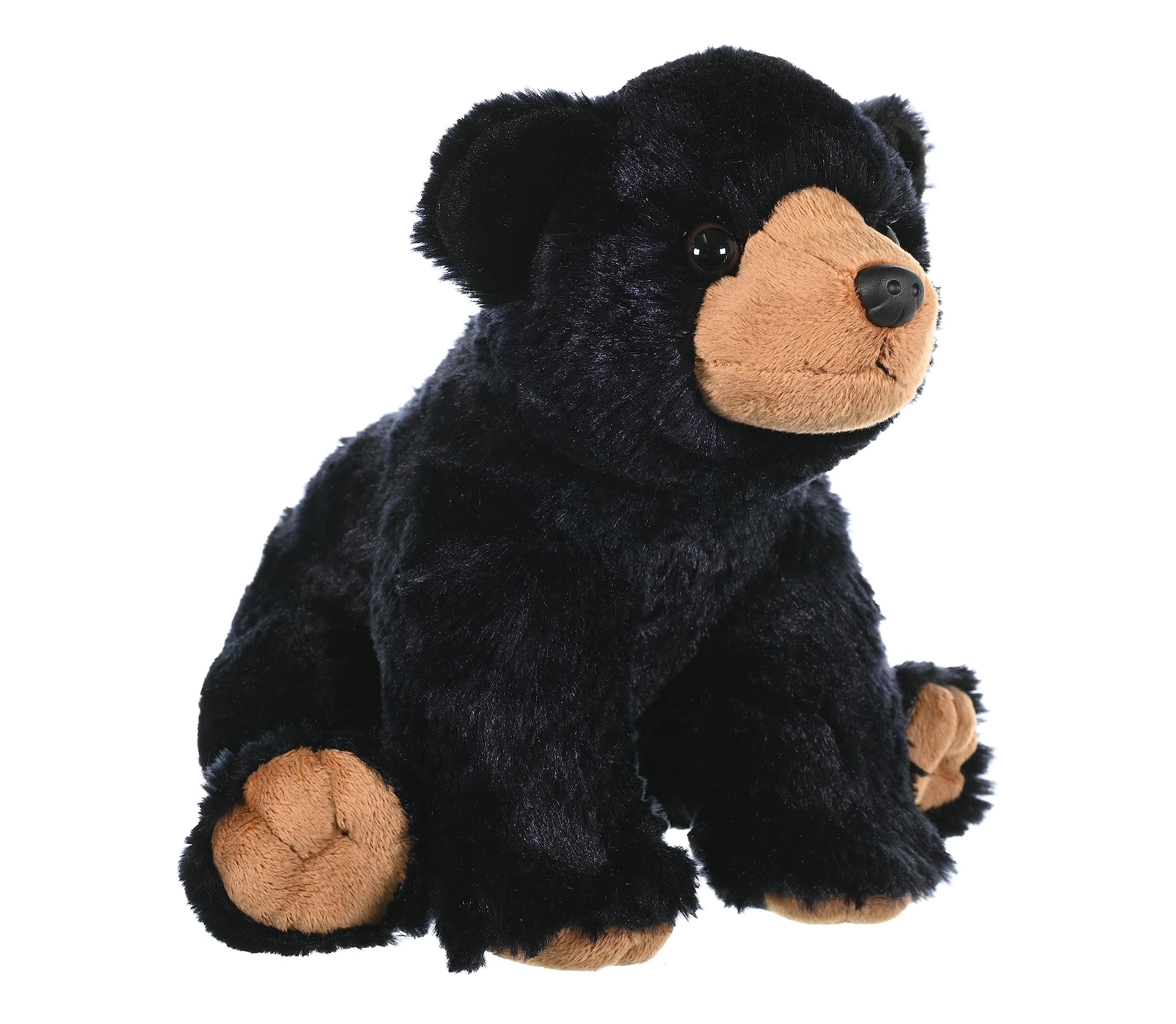 (30cm ) - Cuddlekin Black Bear Plush Stuffed Animal