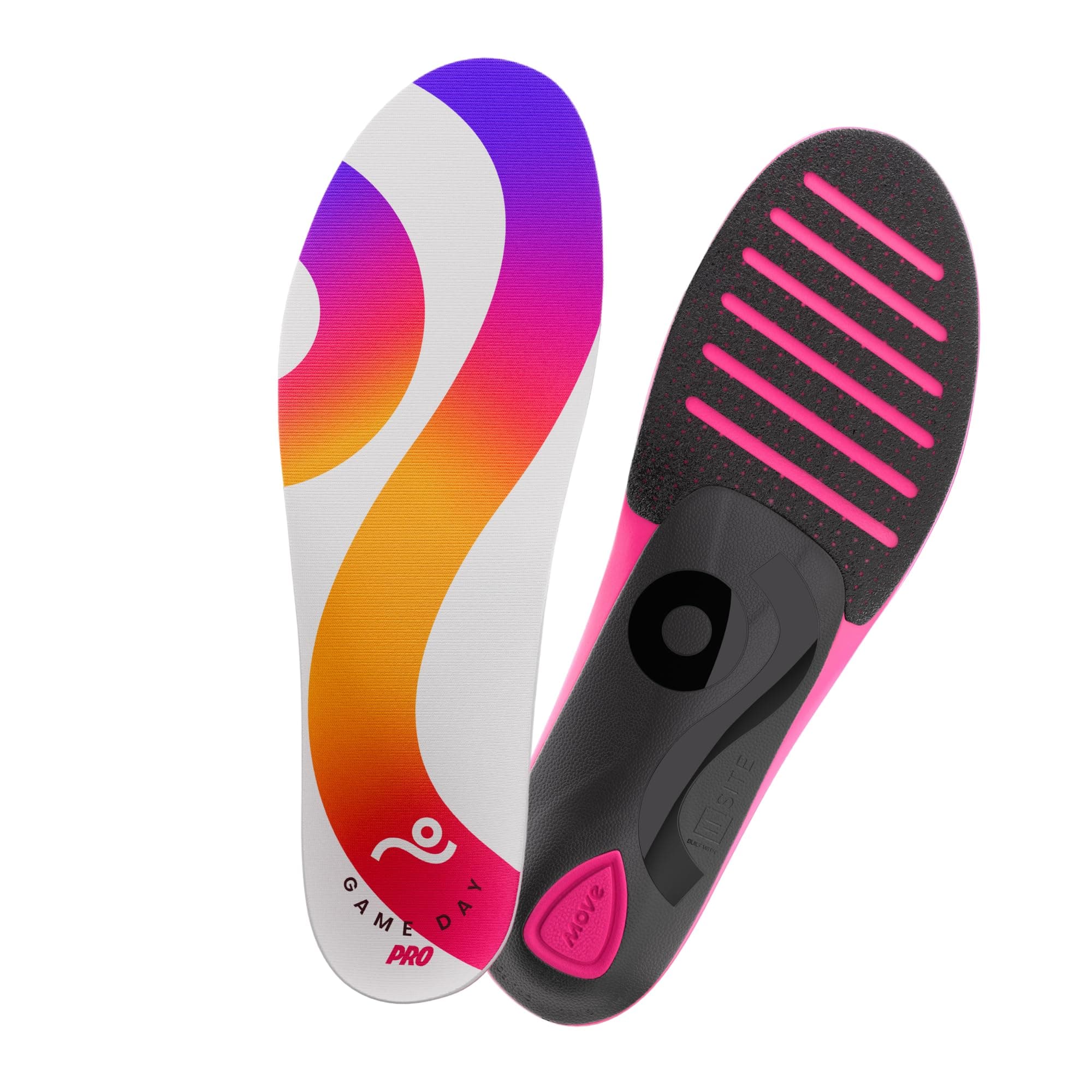 Move Game Day Pro Insoles Support, M 10-10.5 / WM 11.5-12